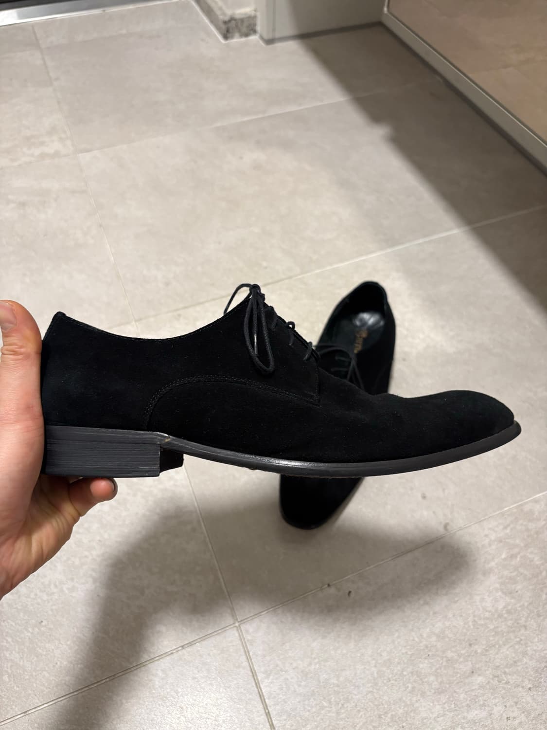 빈티지 스웨이드 옥스퍼드 더비 슈즈 265사이즈 상품이미지2