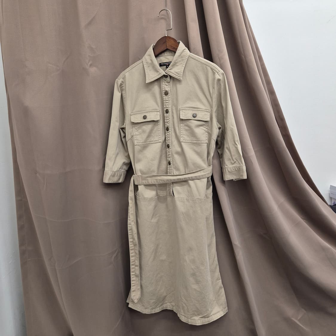 폴로 진스 코튼 원피스 L 상품이미지1