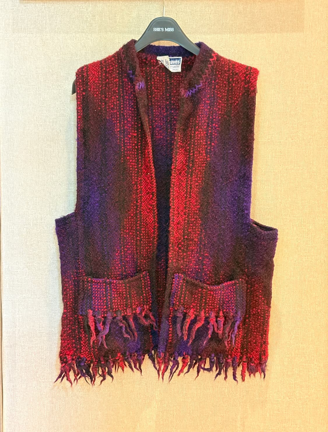 Ann Buckmaster 핸드메이드 울 자켓 상품이미지1