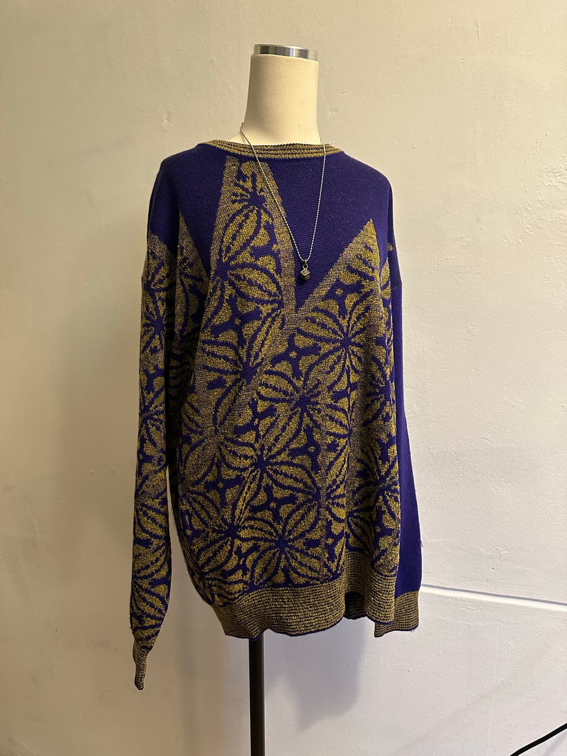 Jumbo 빈티지 패턴 니트 상품이미지6