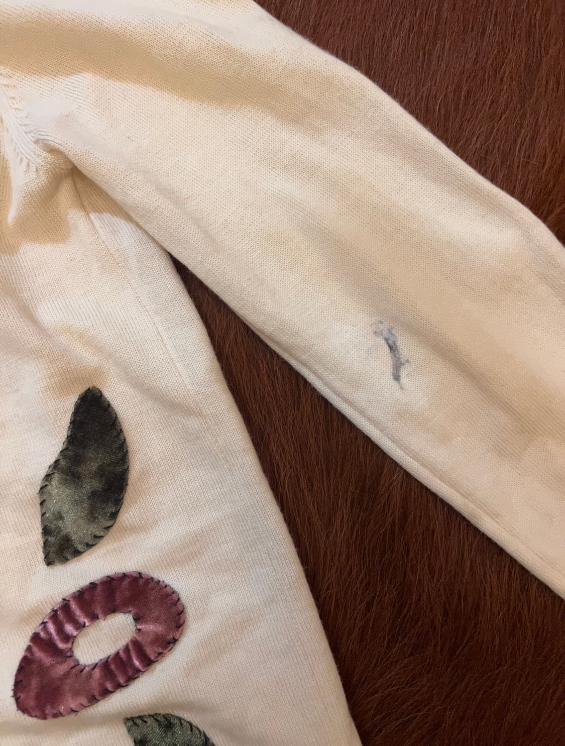 leaf pattern cardigan🍃 상품이미지3