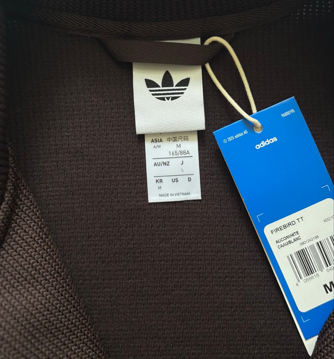 adidas 아디다스 신형 파이어버드 초코 와플 트랙탑 상품이미지4