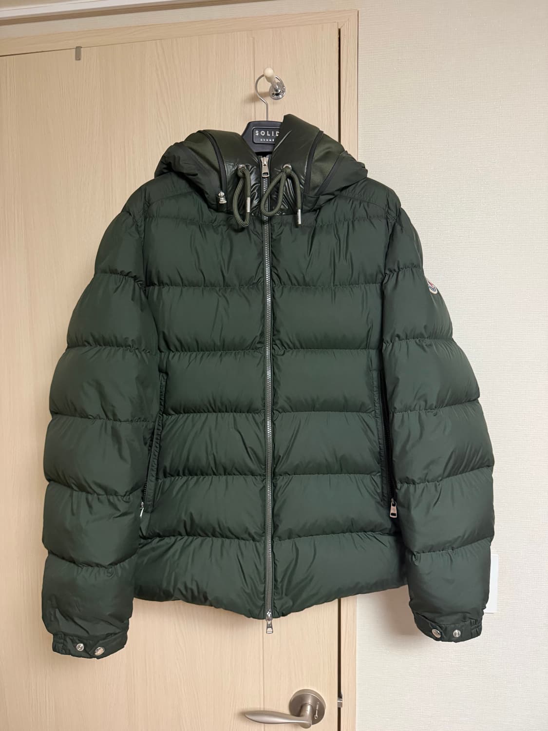 몽클레어 카데레 패딩 Cardere 올리브 카키 다운 6 상품이미지2