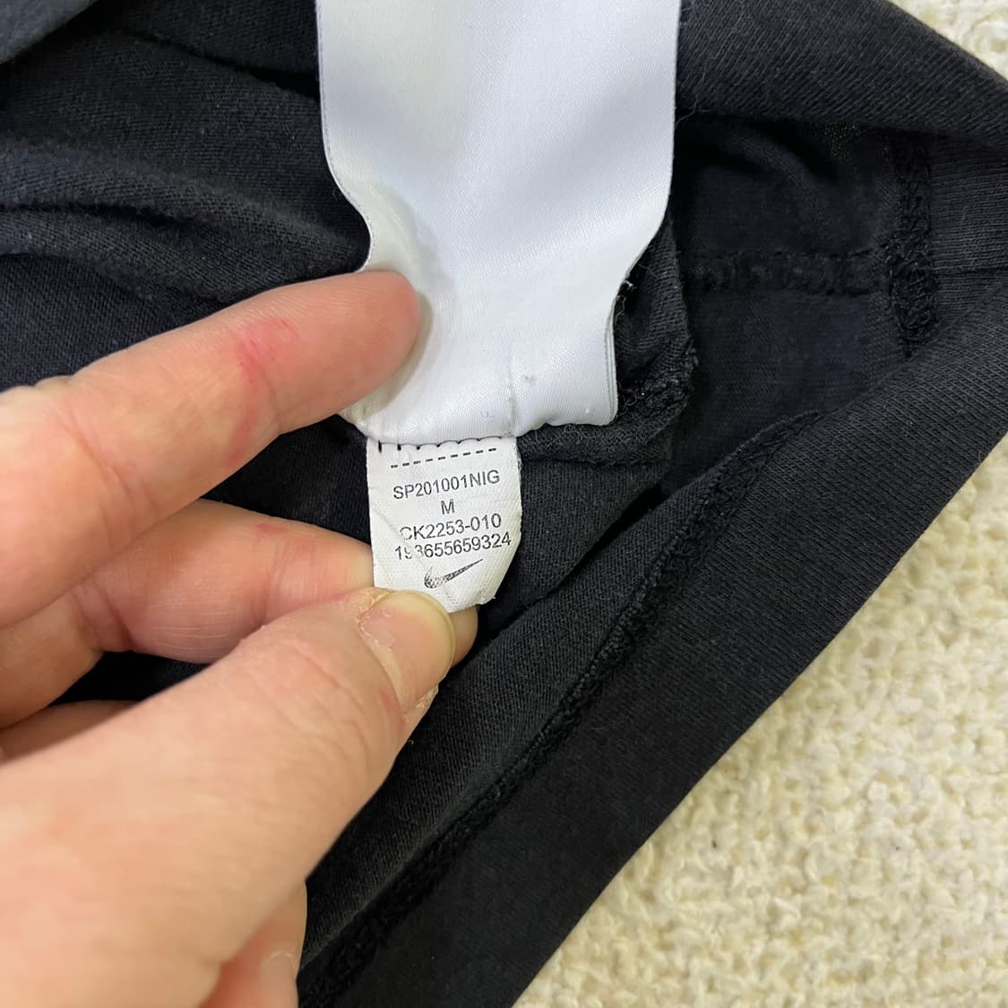 M 나이키 스우시 반팔 티셔츠 0319M 상품이미지4