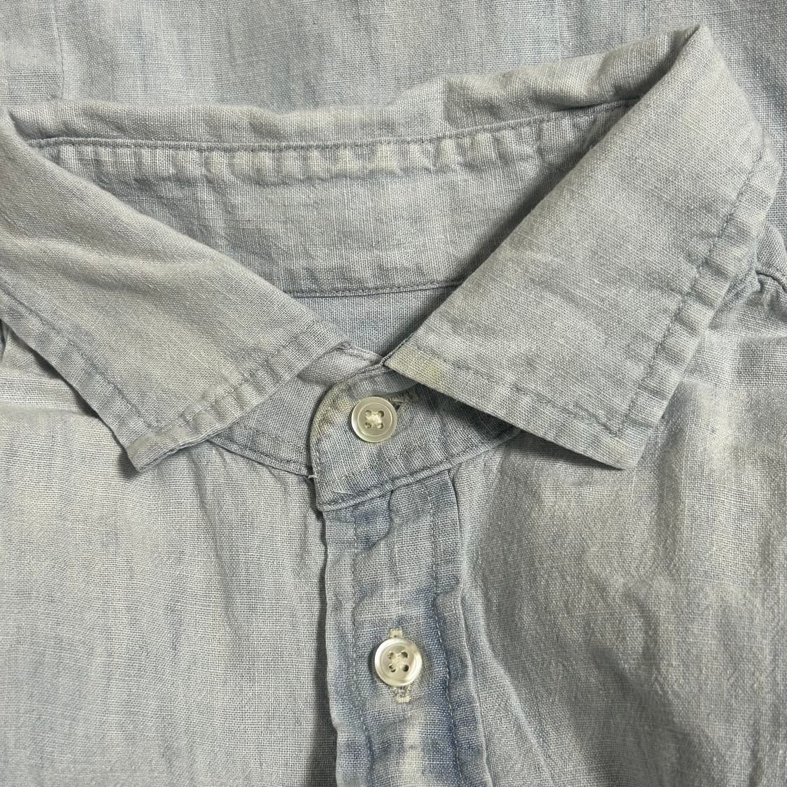 폴로 랄프로렌 신형 프릴 탑 반팔 셔츠 나시 스카이블루 소라 S  상품이미지7