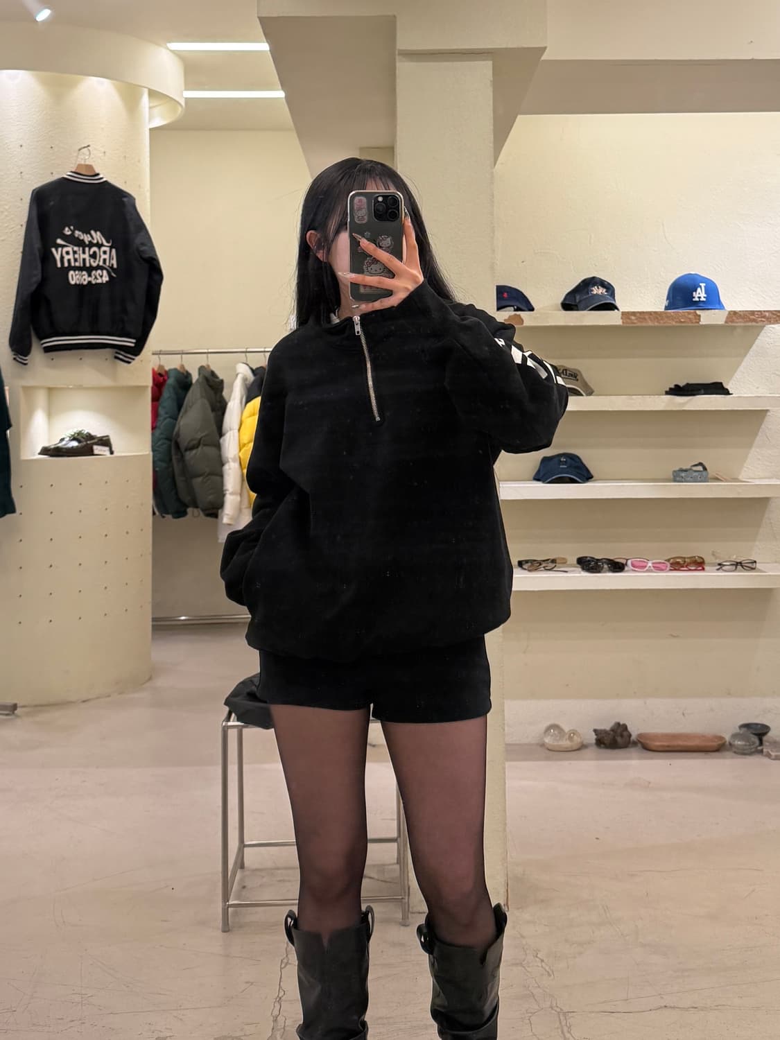 디스이즈네버댓 하프집업 맨투맨 U978 상품이미지1