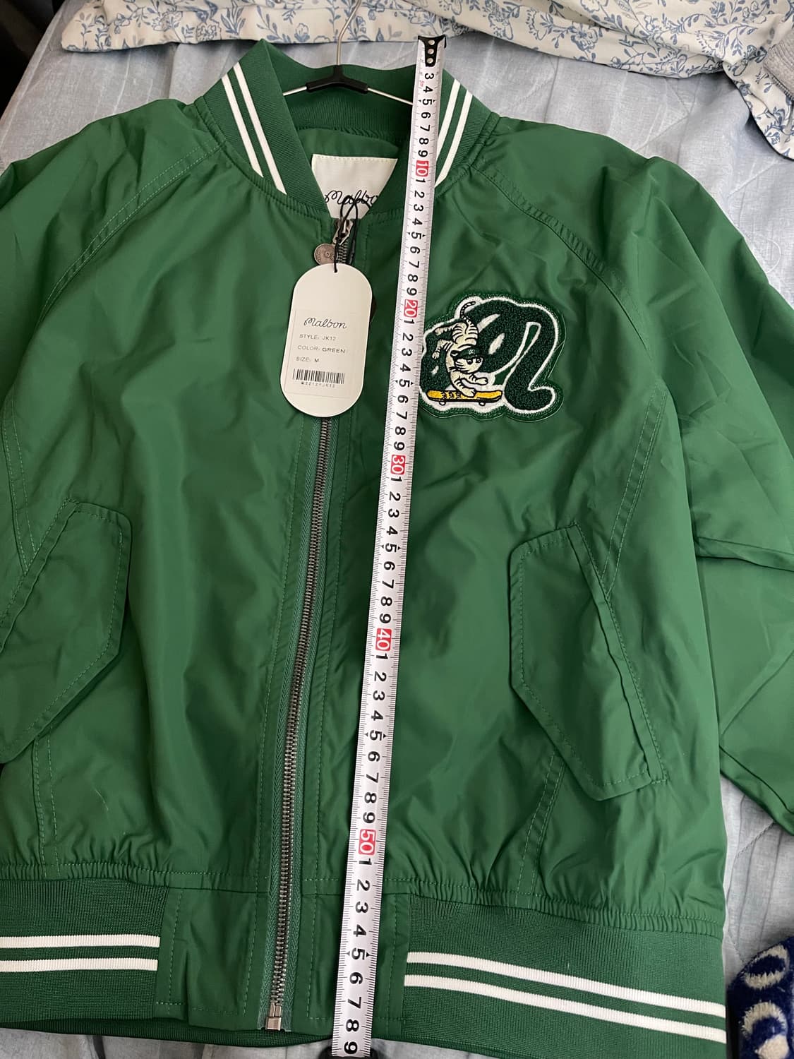 말본 그린 봄버 자켓 상품이미지10