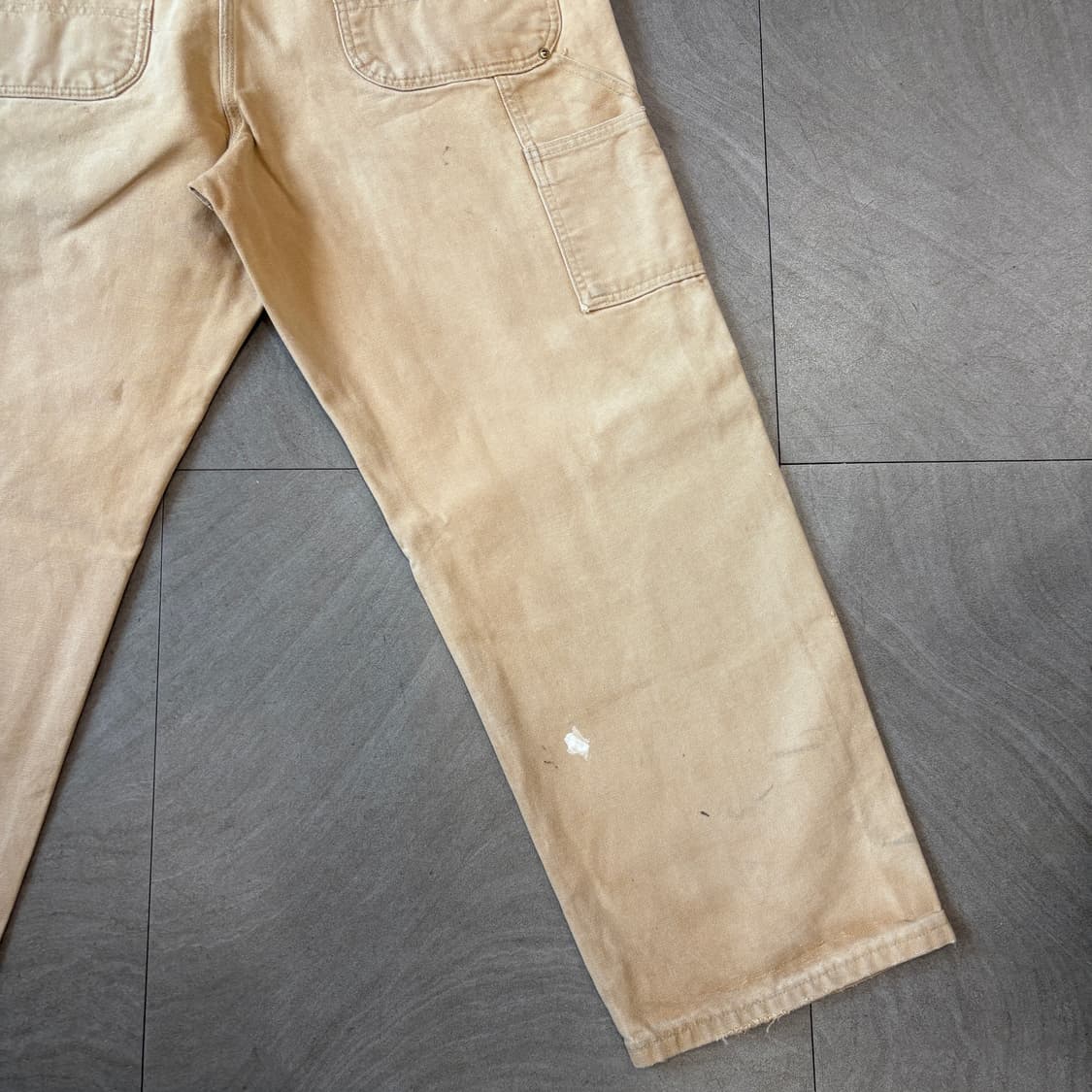 칼하트 브라운 더블니 팬츠 바지 상품이미지9