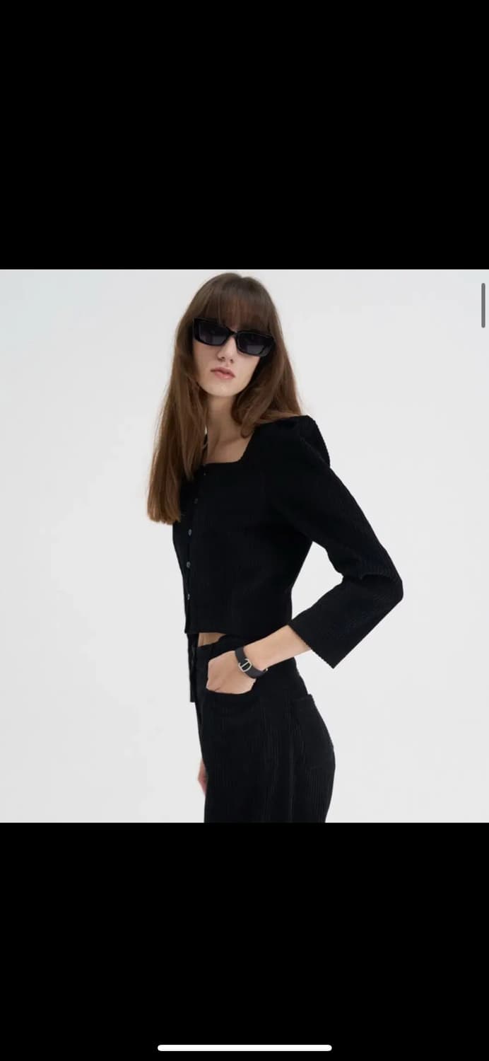 마론에디션 코듀로이 블라우스 상품이미지5