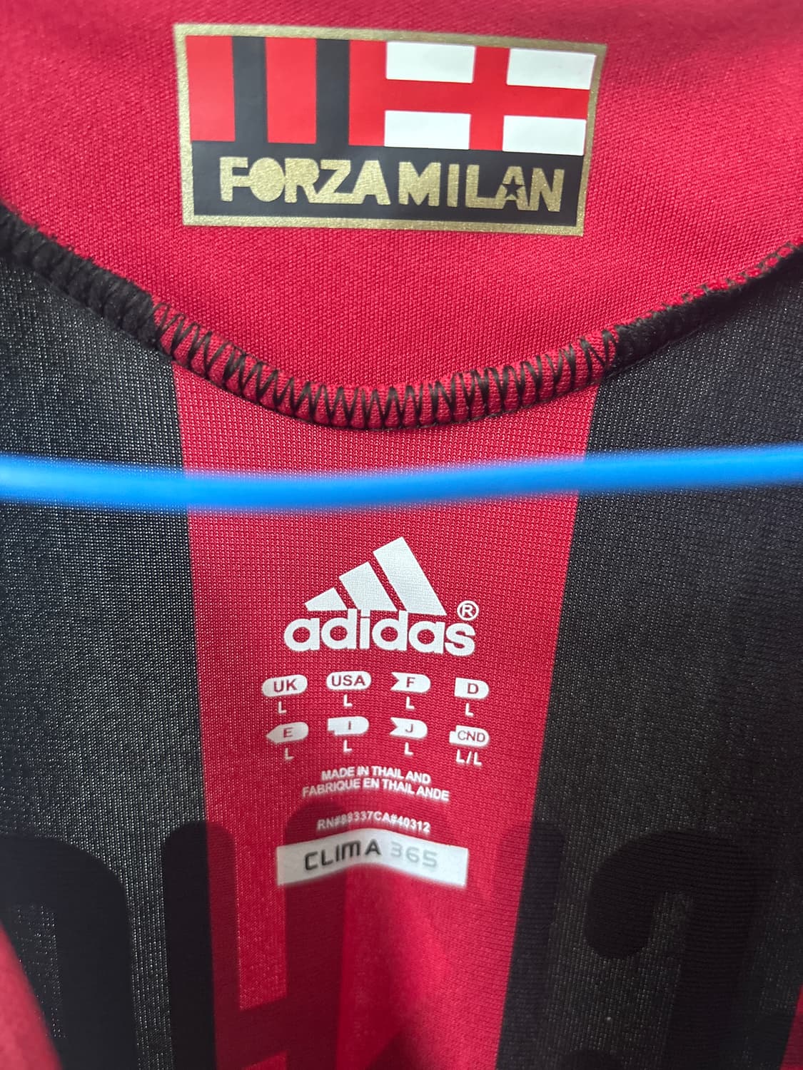 09-10 ac밀란 베컴 유니폼 L사이즈 상품이미지3