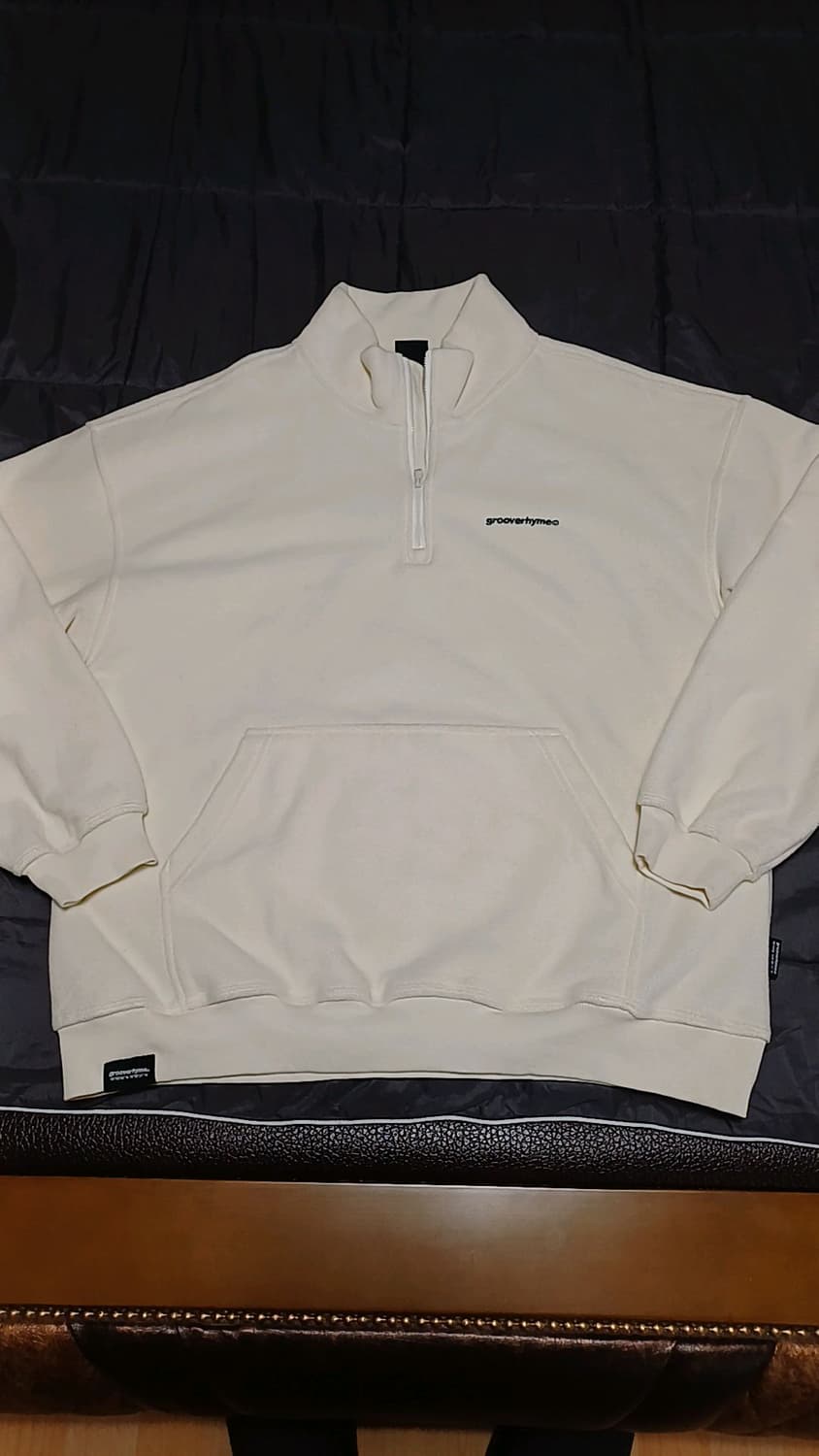 그루브라임 반집업오버핏플리스 XL 가슴62 기장75 상품이미지1