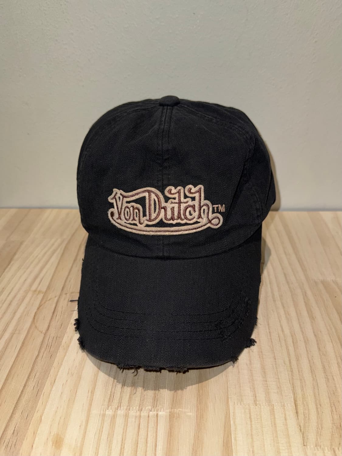 본더치 데미지 데님 볼캡 상품이미지2