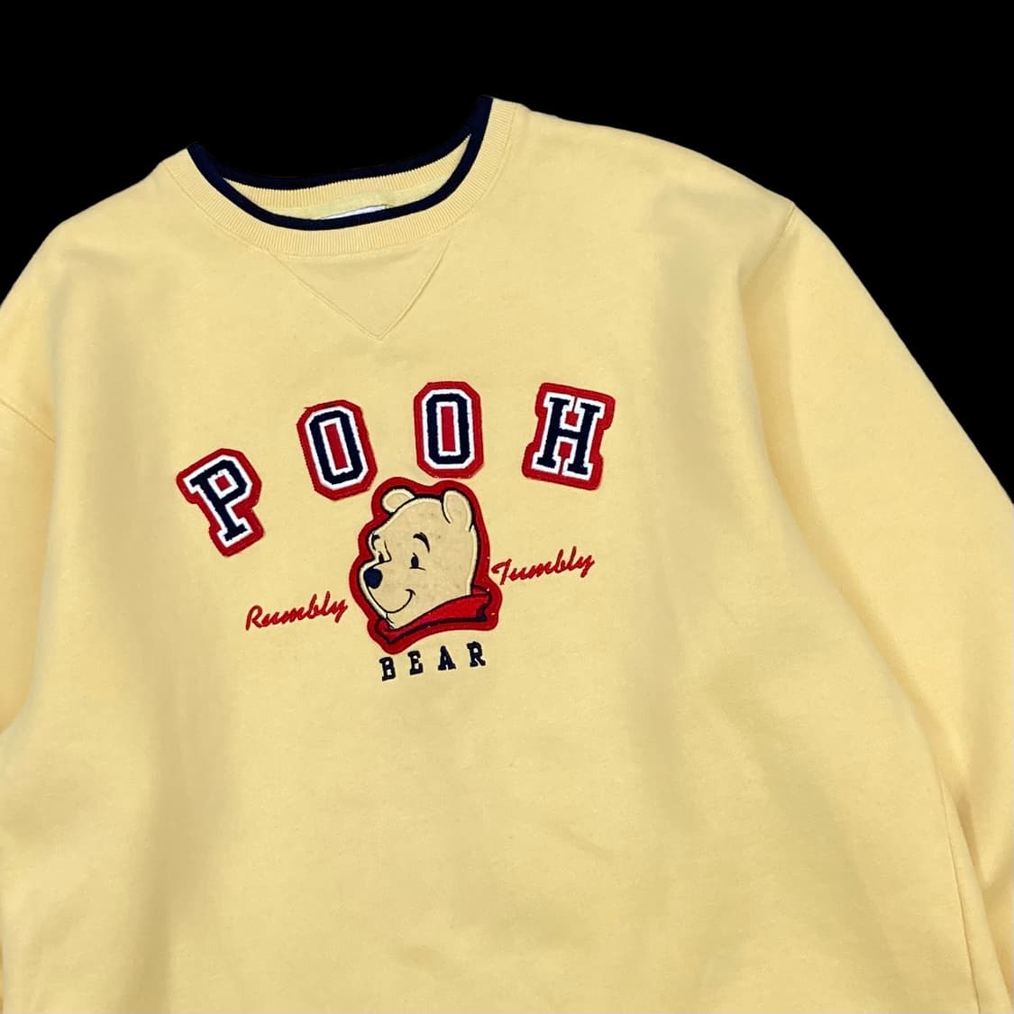 디즈니랜드 푸우 빈티지 스웻 상품이미지2