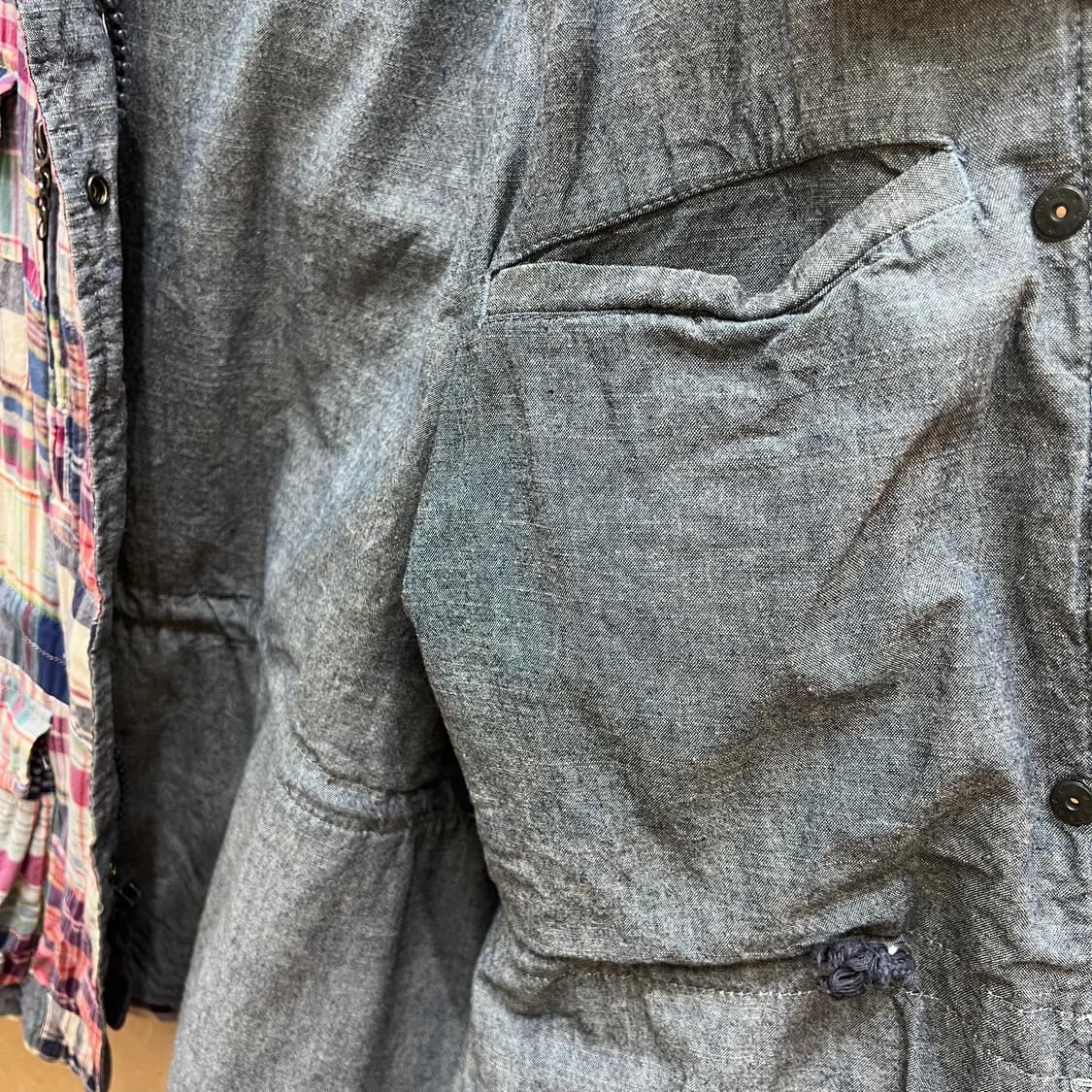 폴로랄프로렌 데님앤서플라이 마드라스 패치워크 자켓 상품이미지7