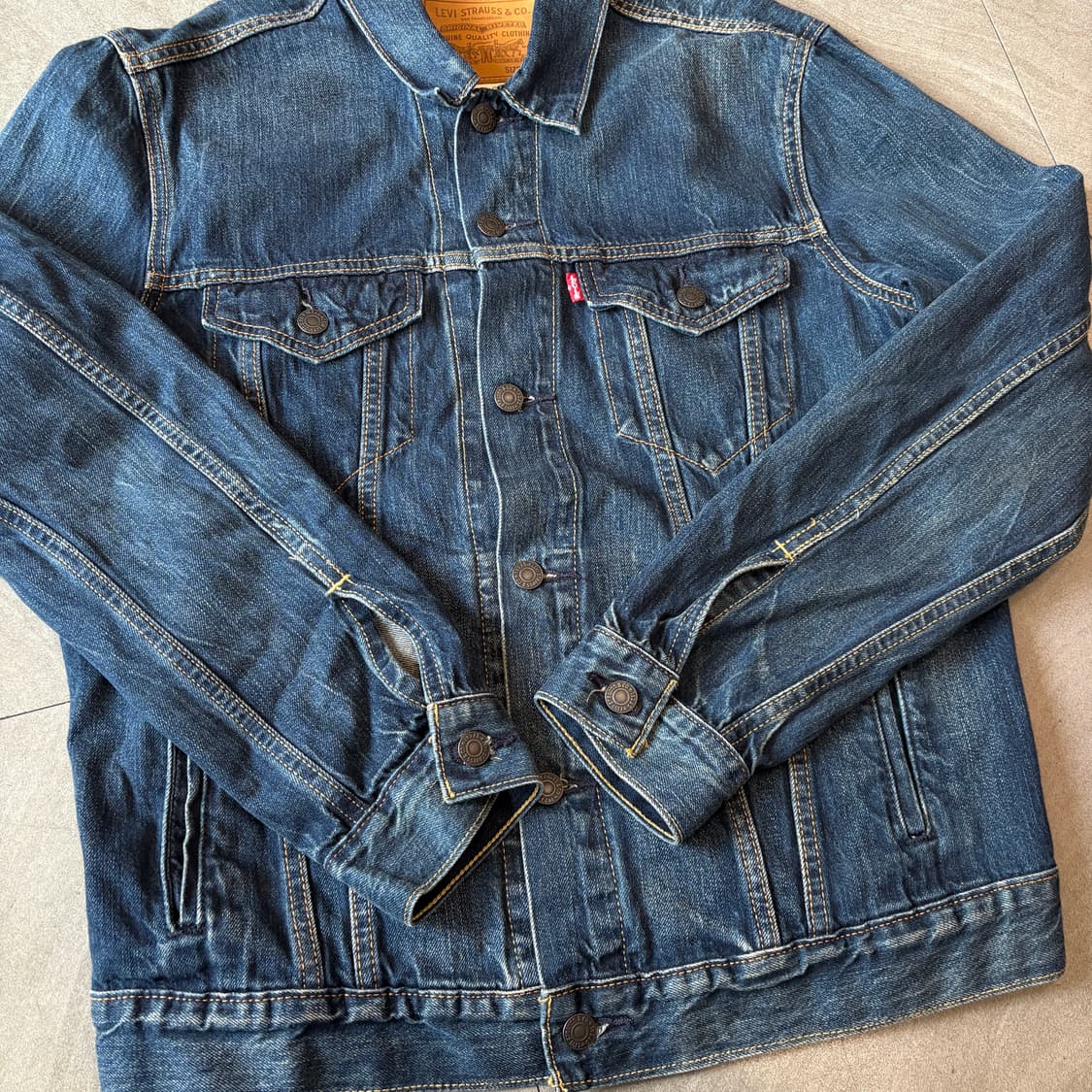 리바이스 정품 청 데님 자켓 상품이미지8