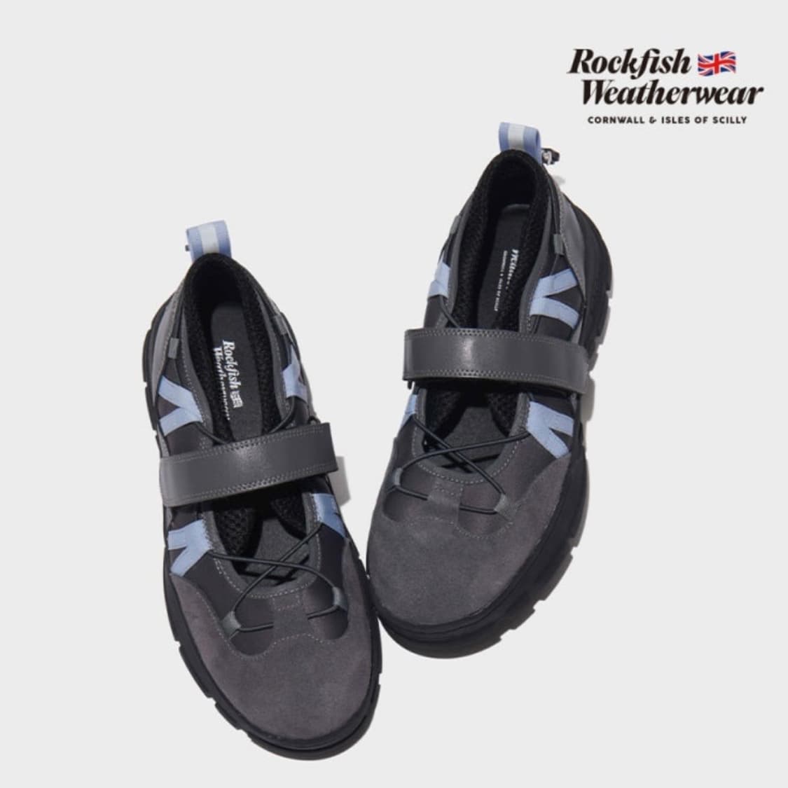 락피쉬 Jogger laceup sneakers Dark grey 상품이미지2