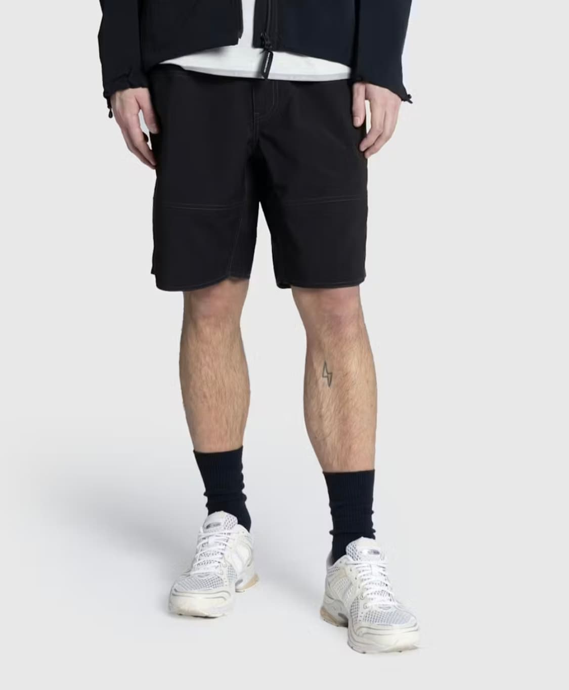 앤드원더 웨이브 쇼츠 블랙 XL 상품이미지2