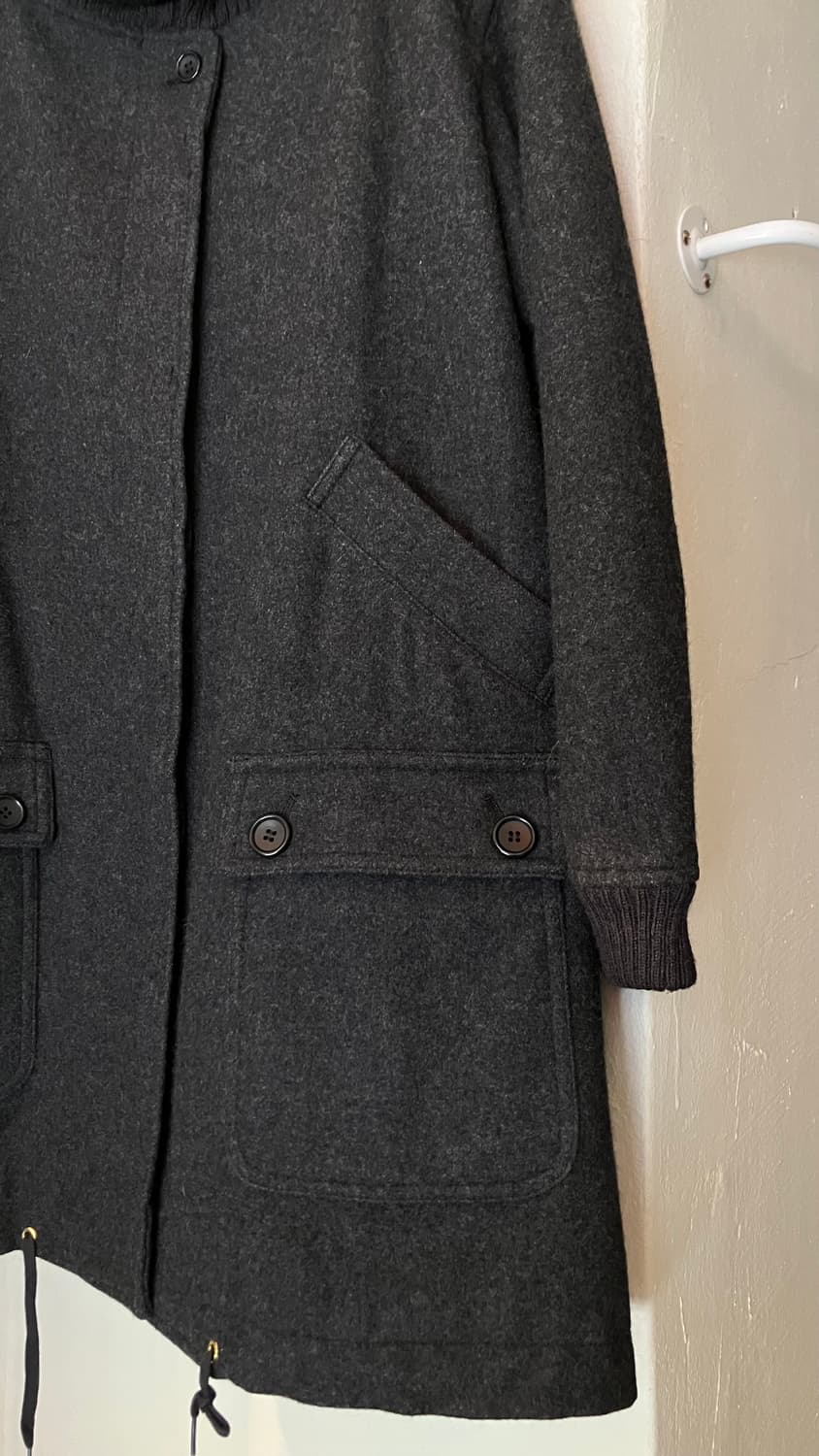 다크 그레이 울코트 상품이미지5