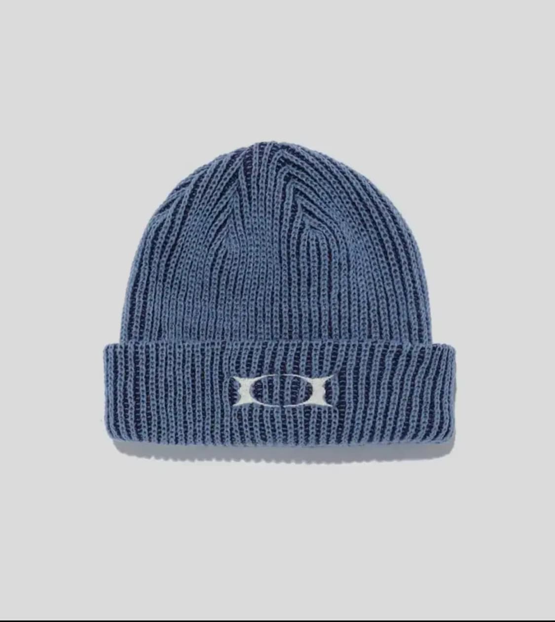 크리틱 니트 비니 블루 (WORMHOLE LOGO BEANIE BLUE) 상품이미지1