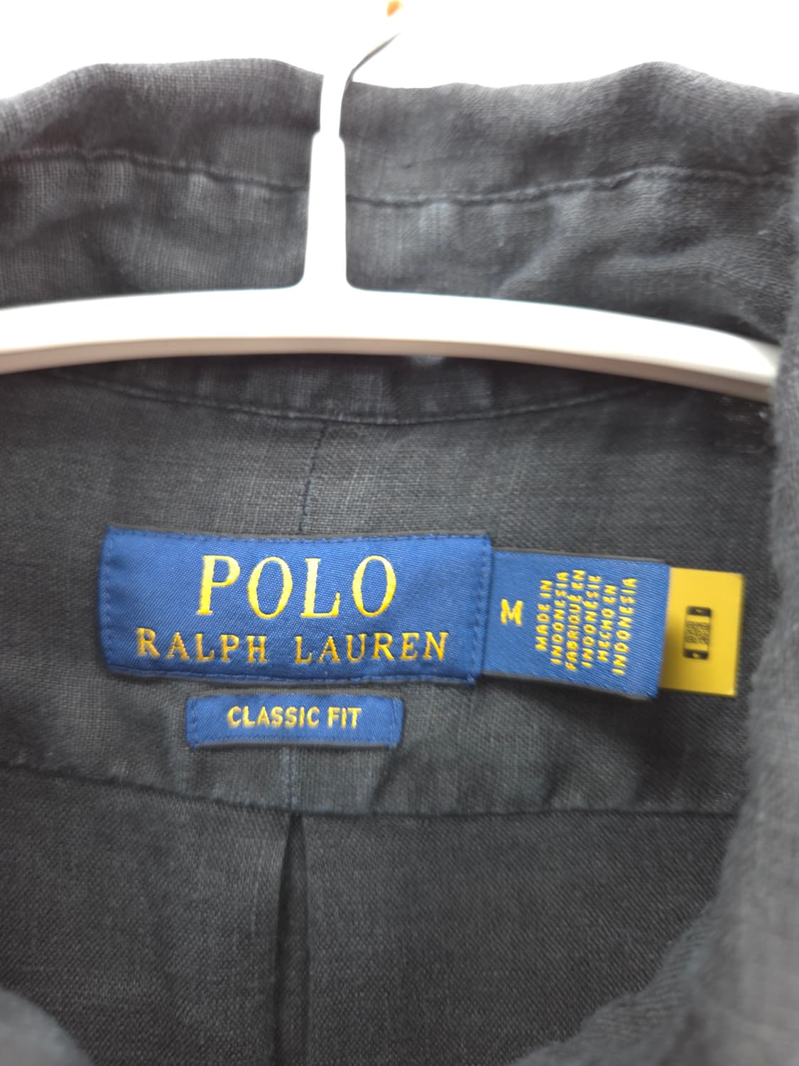 M 큐알정품 랄프로렌 린넨 셔츠 상품이미지3