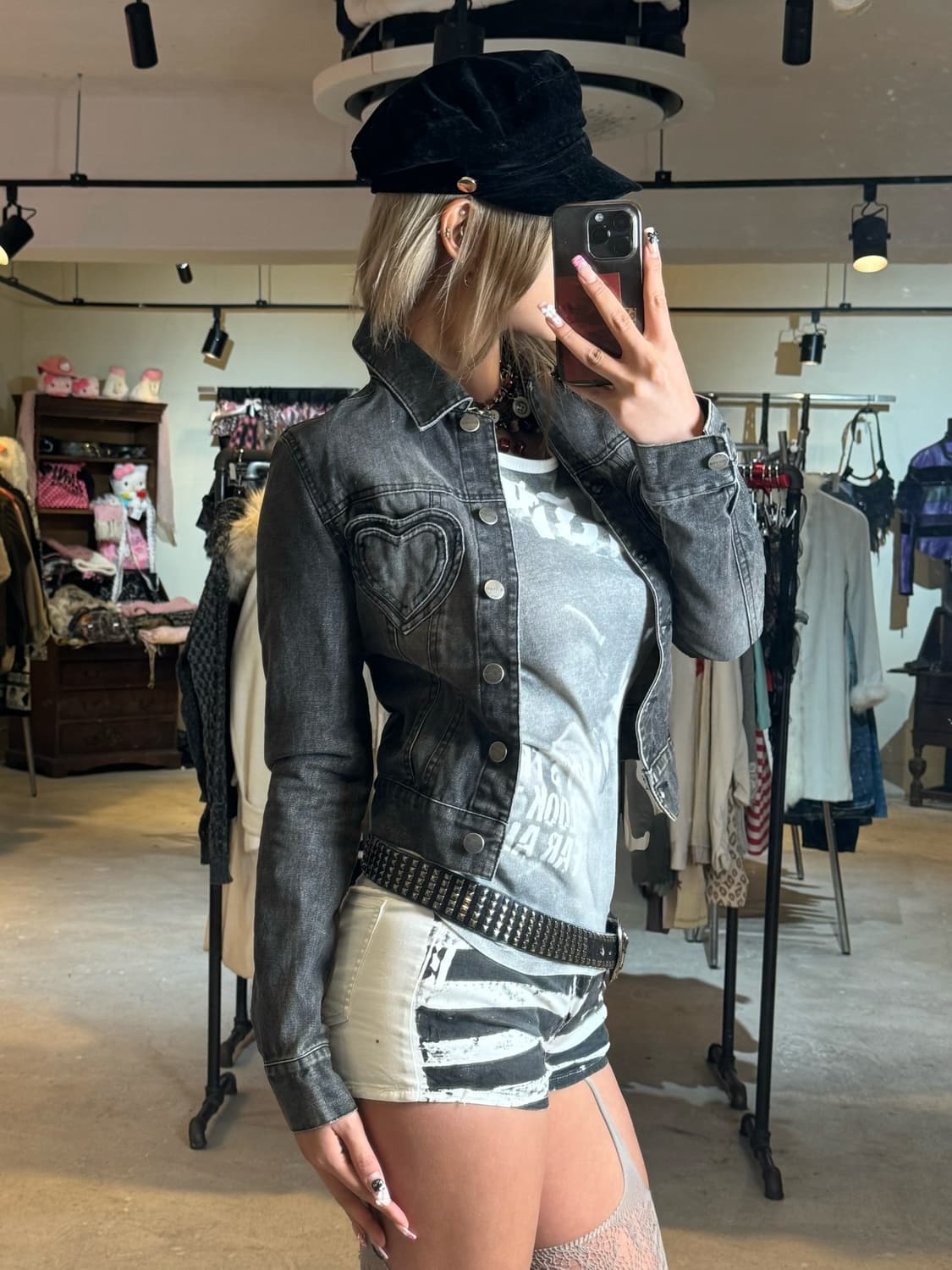 JILLSTUART 하트포켓 데님자켓 상품이미지5