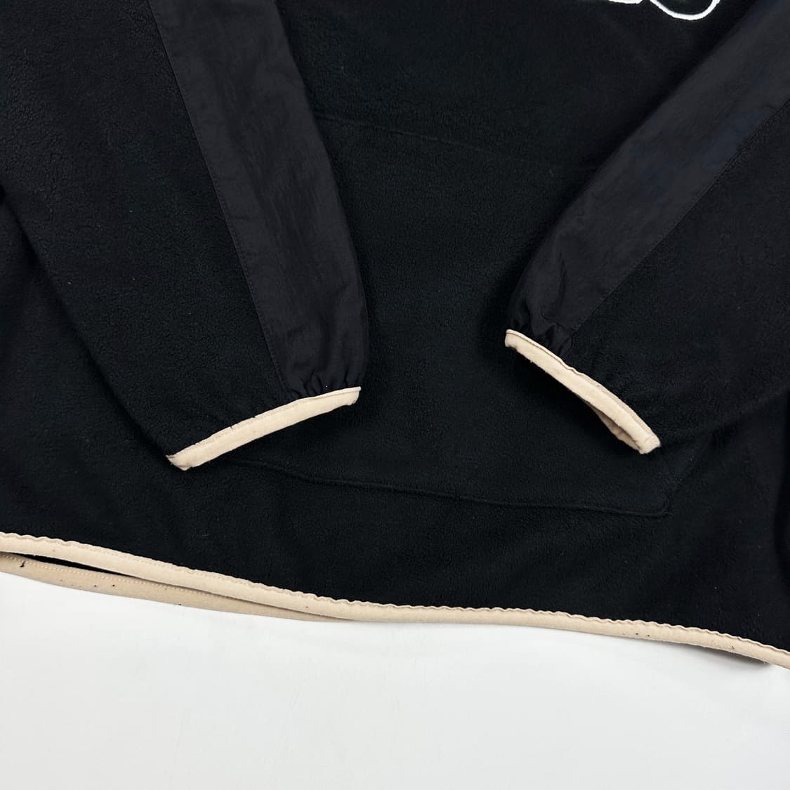 아디다스 오리지널 자수 블랙 후리스 후드티 (실측 S 여성추천) 상품이미지4