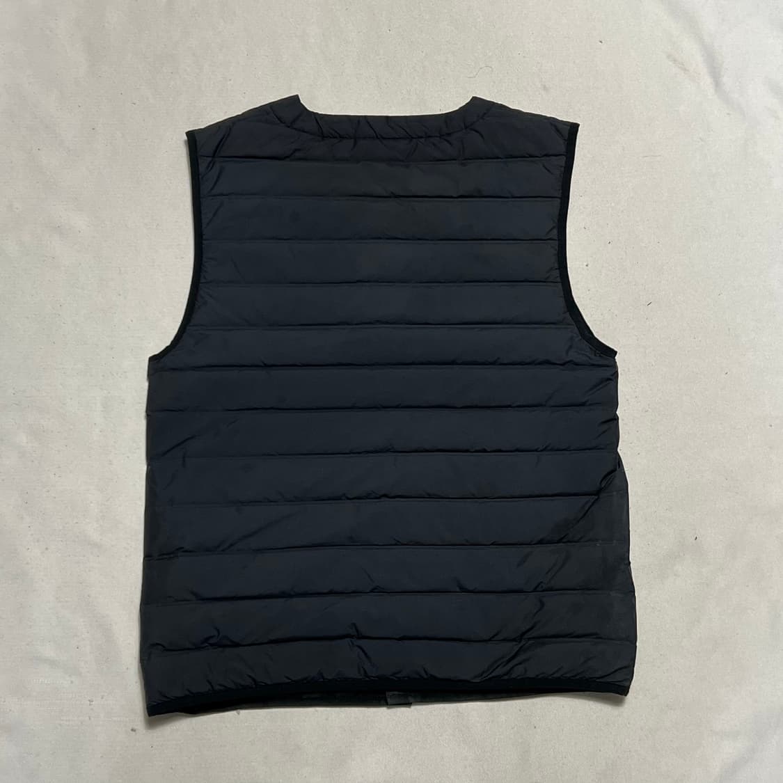S 아디다스 블랙 경량 다운 베스트 상품이미지3