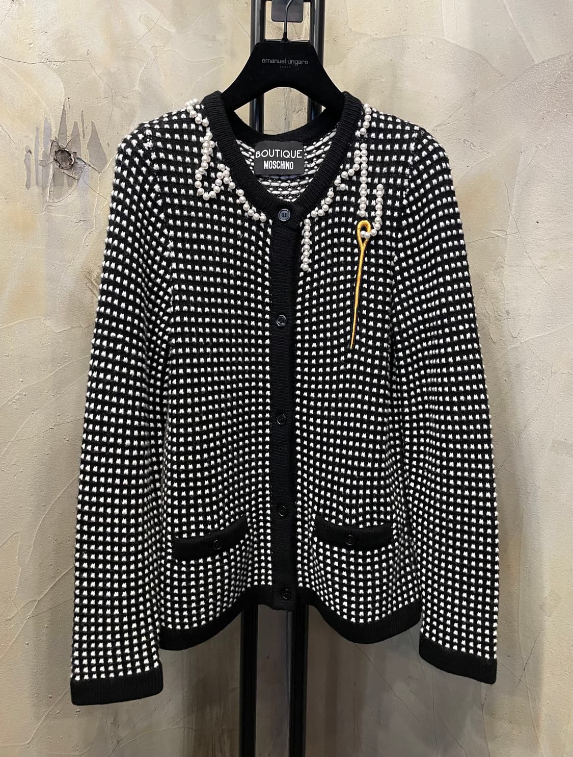 모스키노 부티크 울, 캐시미어 니트 가디건 55~66 상품이미지1