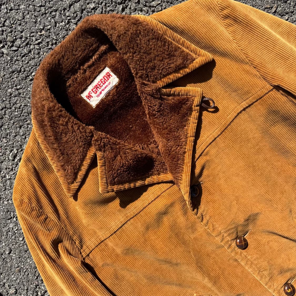 빈티지 맥그리거 코듀로이 자켓 상품이미지4
