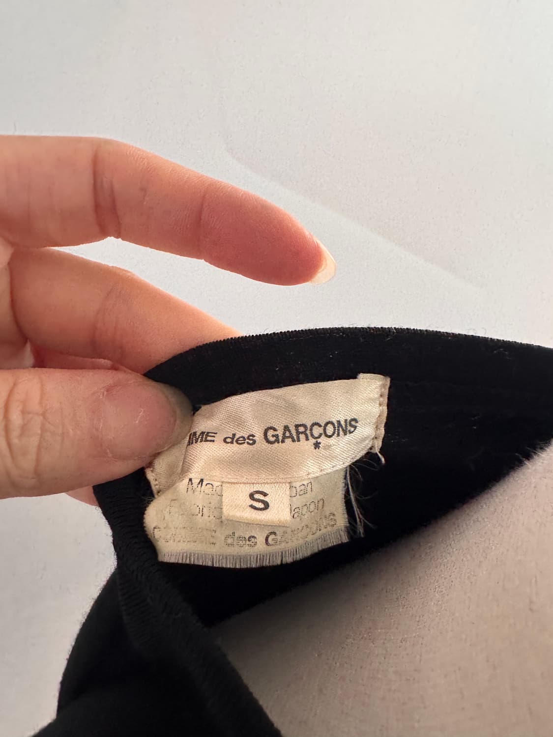 Comme des garcons 장미디테일 니트 슬리브 상품이미지2