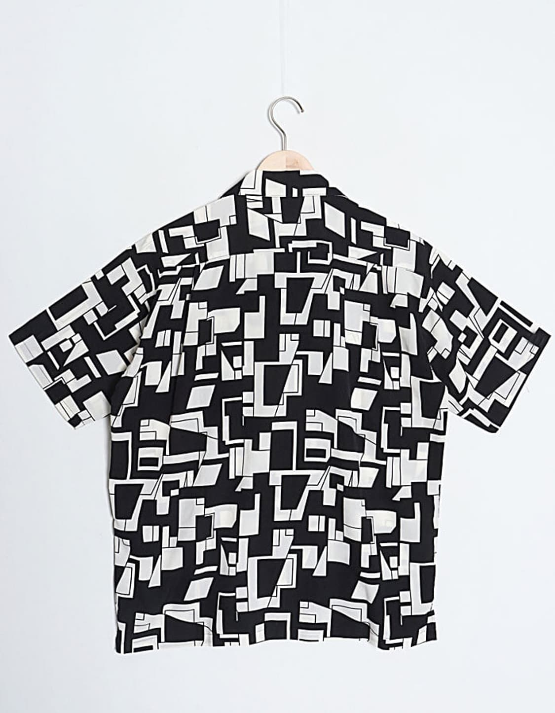 RAG MACHINE Geometric Pattern Shirts 상품이미지1