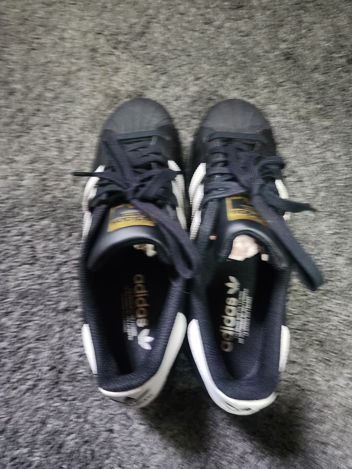 아디다스 슈퍼스타 검흰  265사이즈 상품이미지4