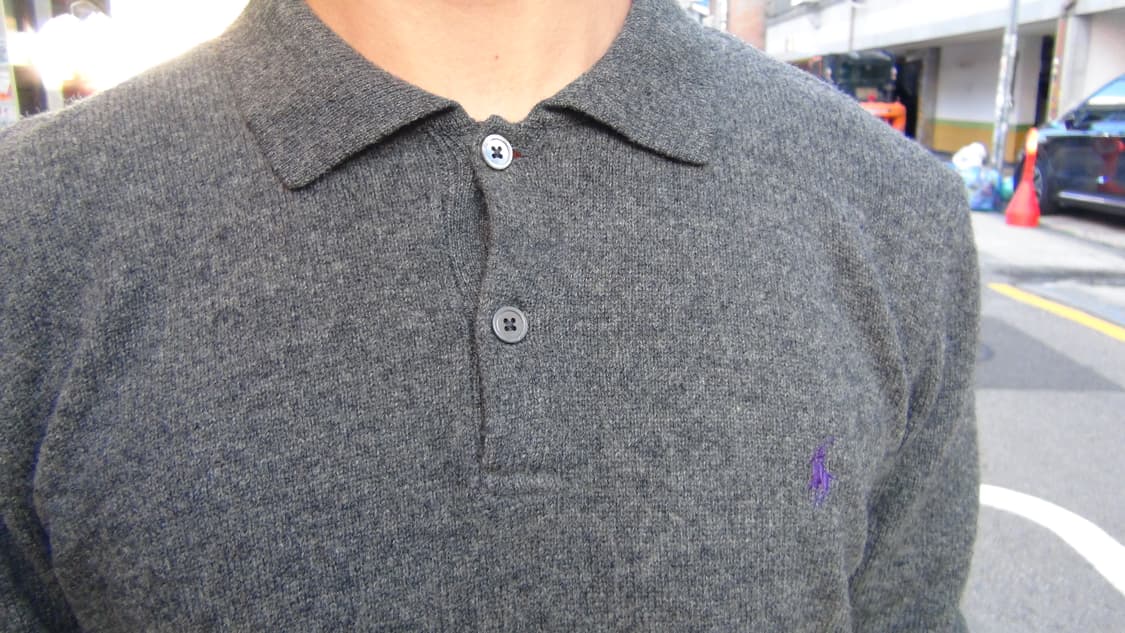 폴로 램스울 니트 상품이미지3