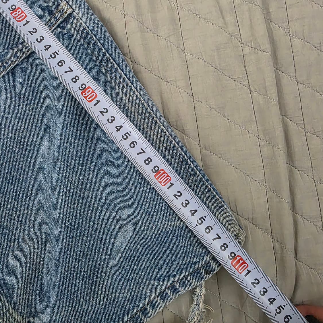 [36X32] 빈티지 칼하트 더블니 B73 DST 데님팬츠 굿페이드 상품이미지9