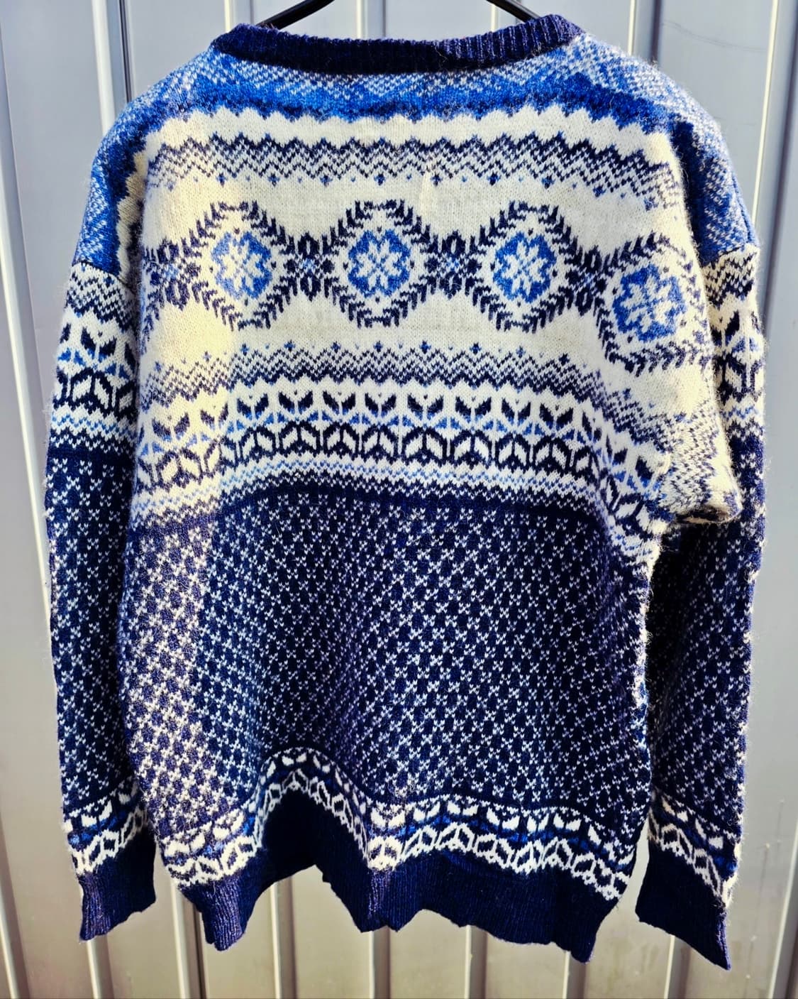 유럽 노르딕스웨터 가디건 by woolrich 상품이미지4