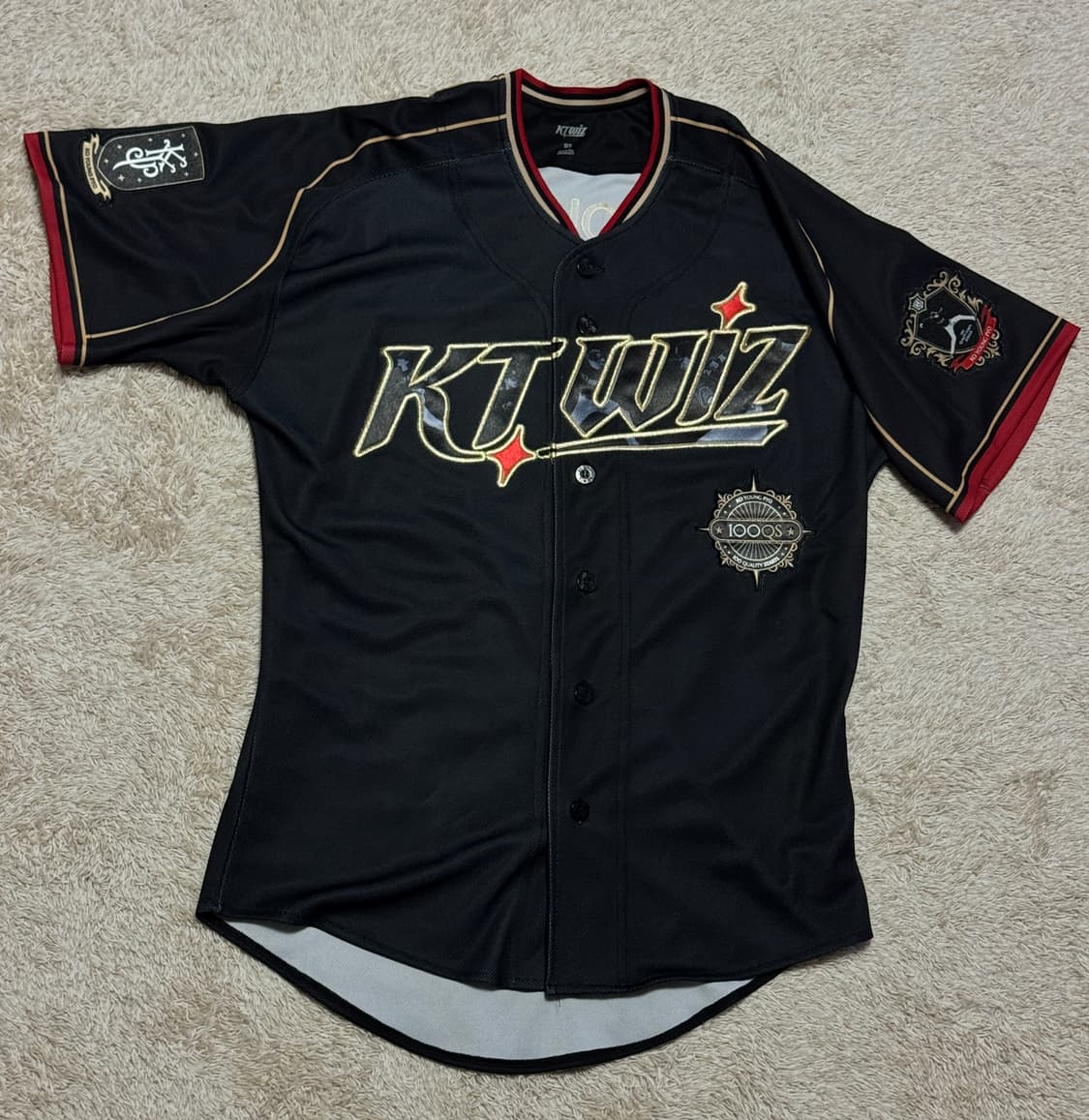 kt위즈 고영표 100퀄스 고퀄스 야구 유니폼 95사이즈 상품이미지1