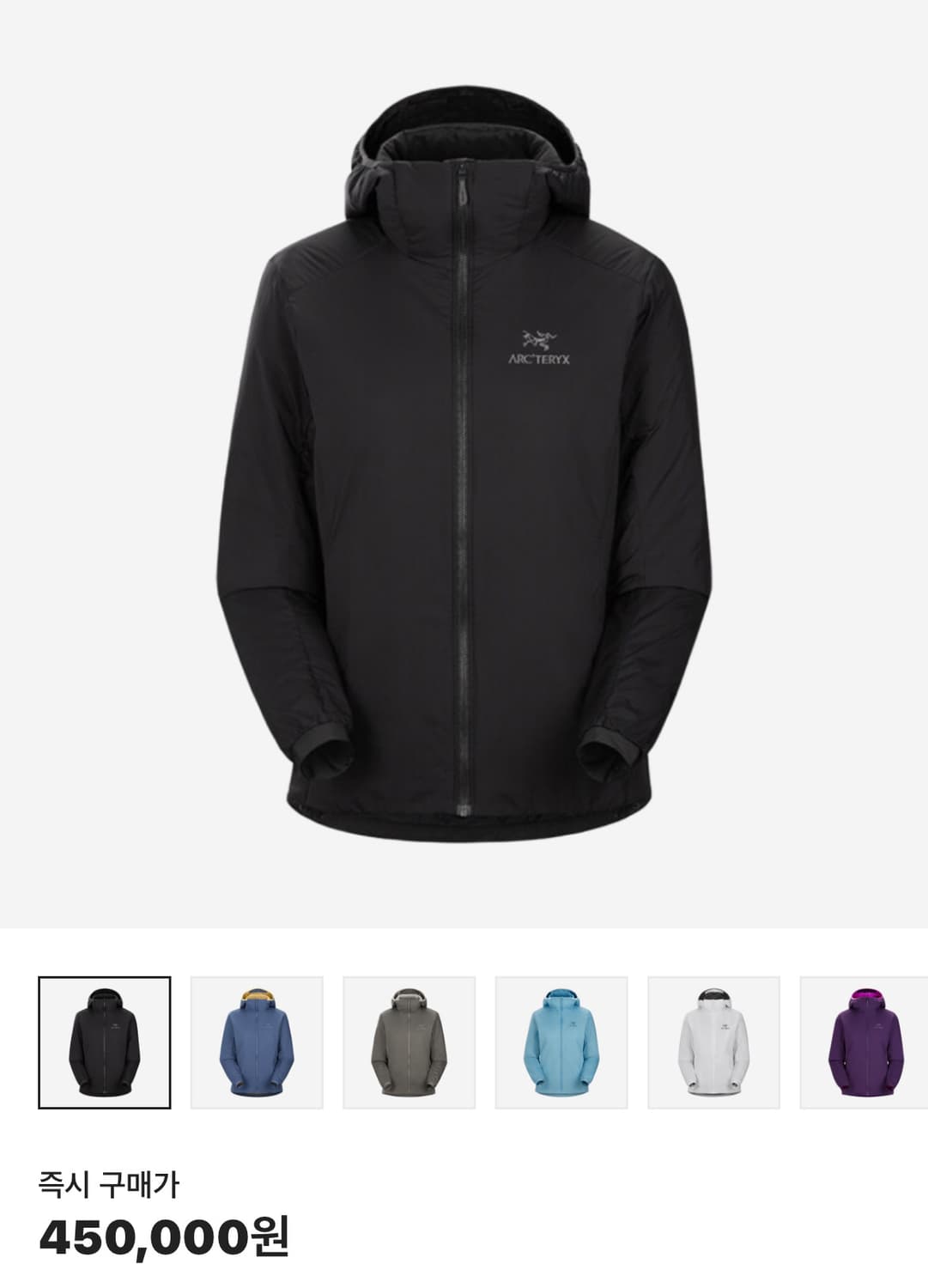 아크테릭스 아톰 후디 여성 s 상품이미지3