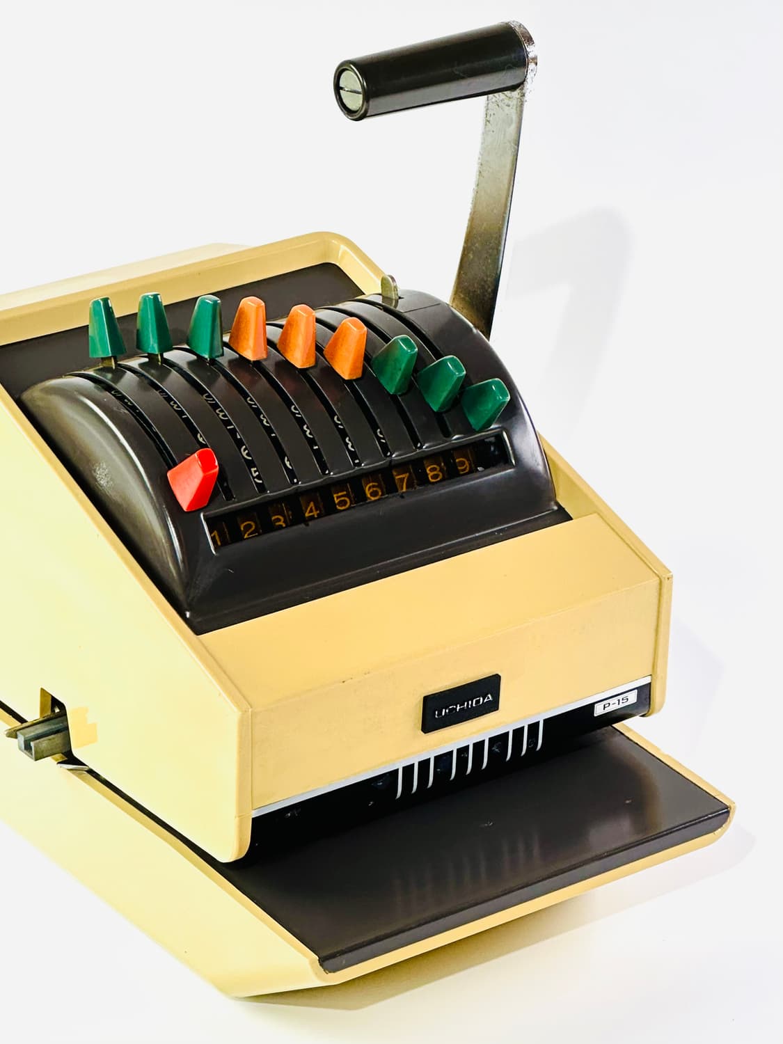 일본 빈티지 UCHIDA P-15 Check Writer 수표 작성기 상품이미지3