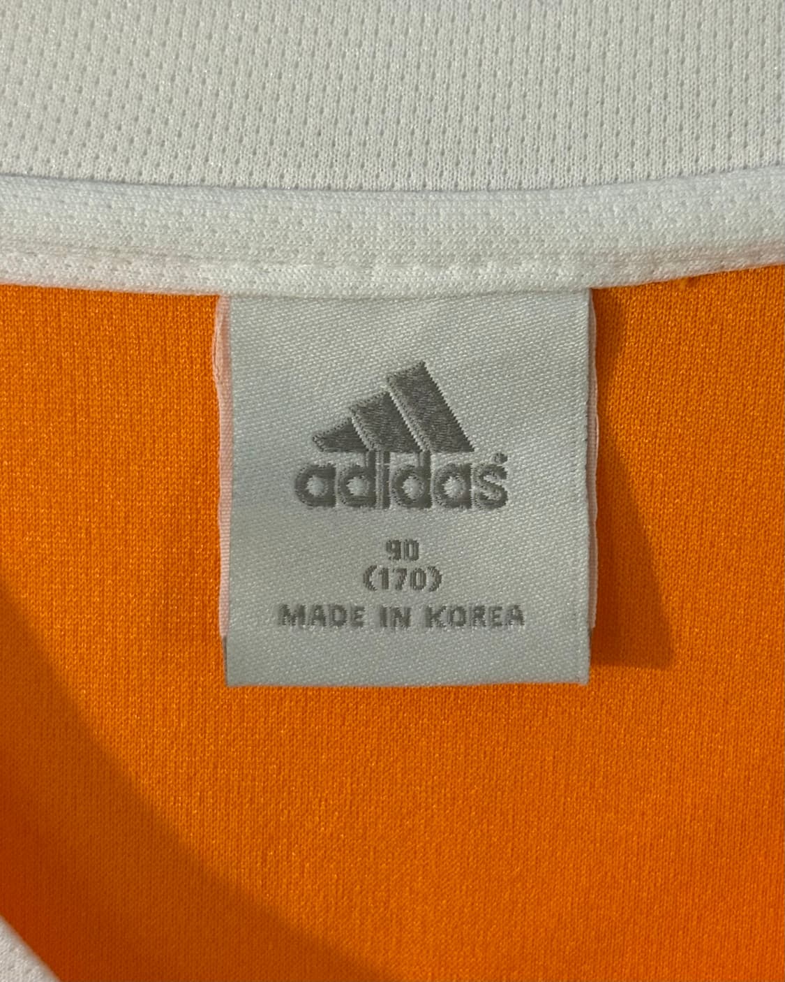 아디다스 삼선 주황반팔  상품이미지6