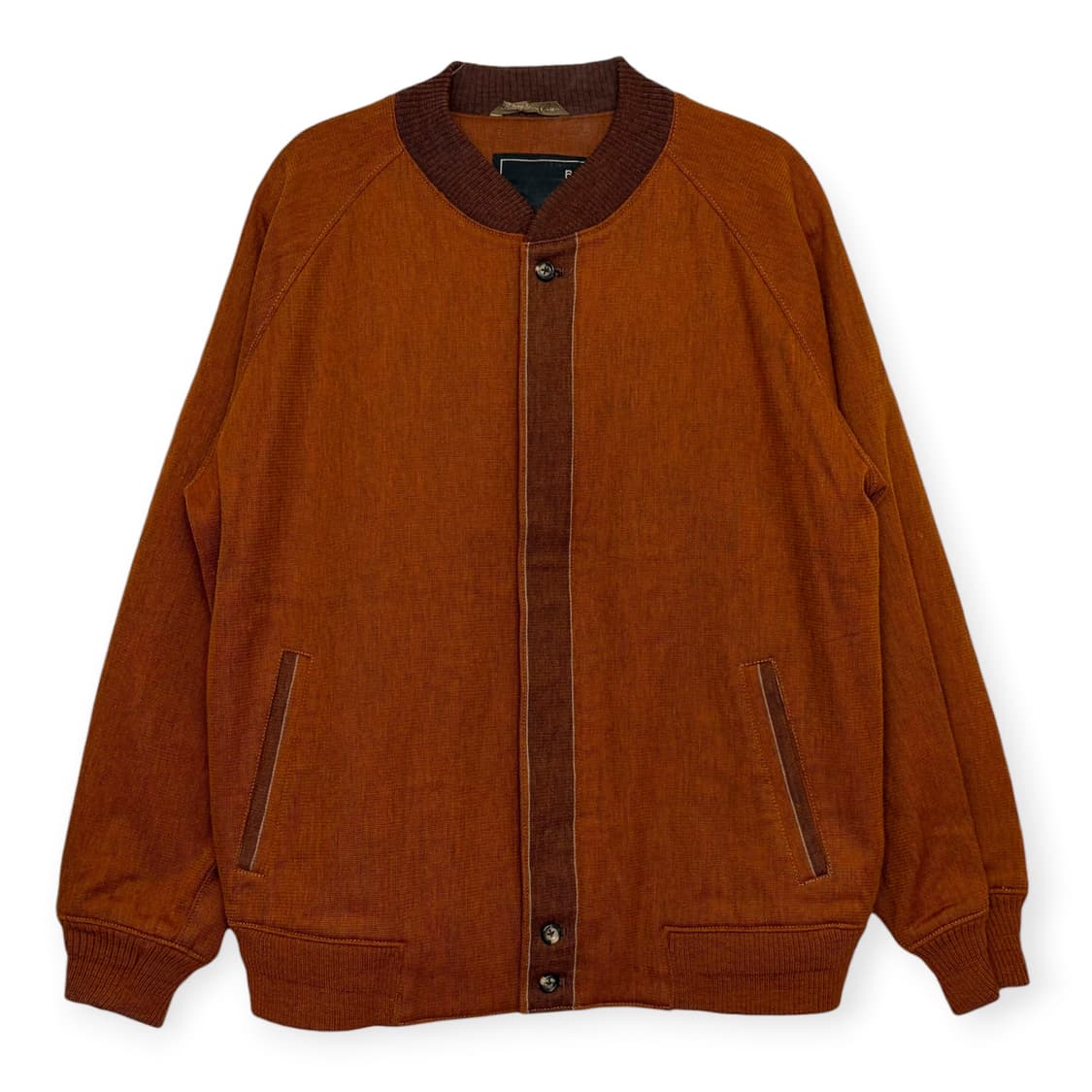 로타리 그룹 패턴 블루종 자켓 상품이미지1