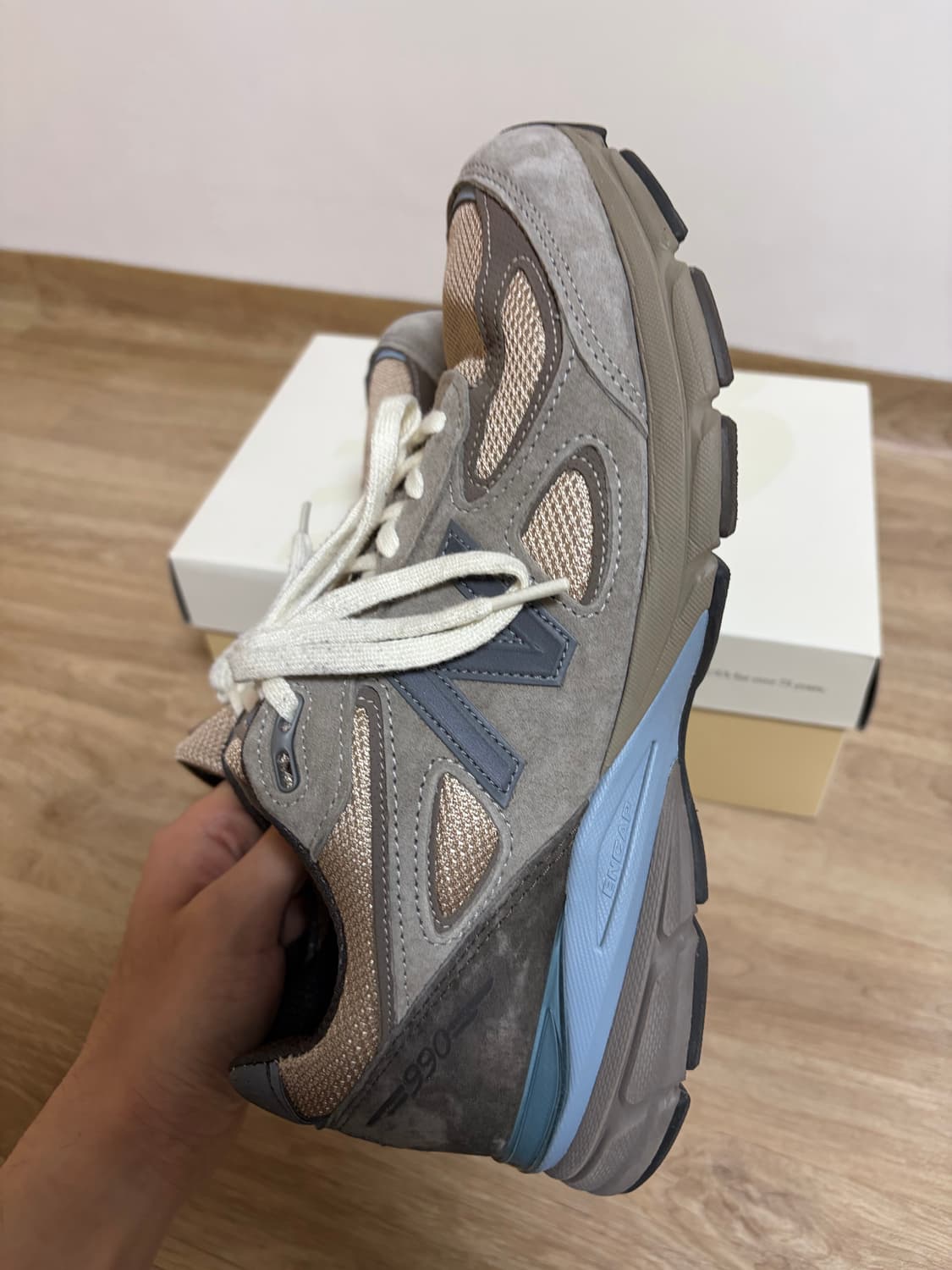 [270]뉴발란스 오라리 990v4 런던포그 상품이미지3