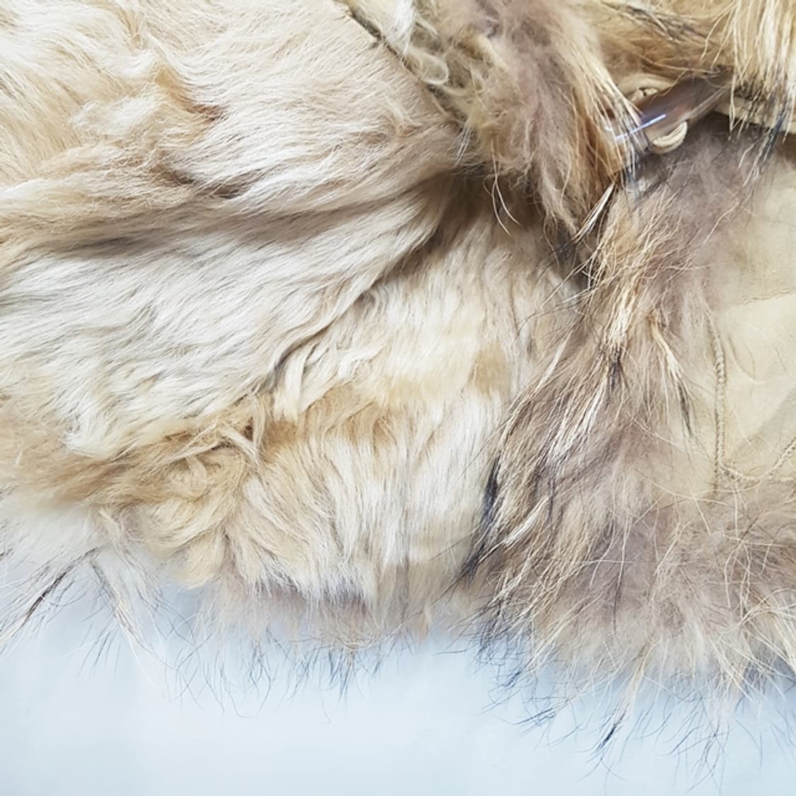 Ji. maxx 무스탕 라쿤 퍼 후드 조끼 상품이미지5