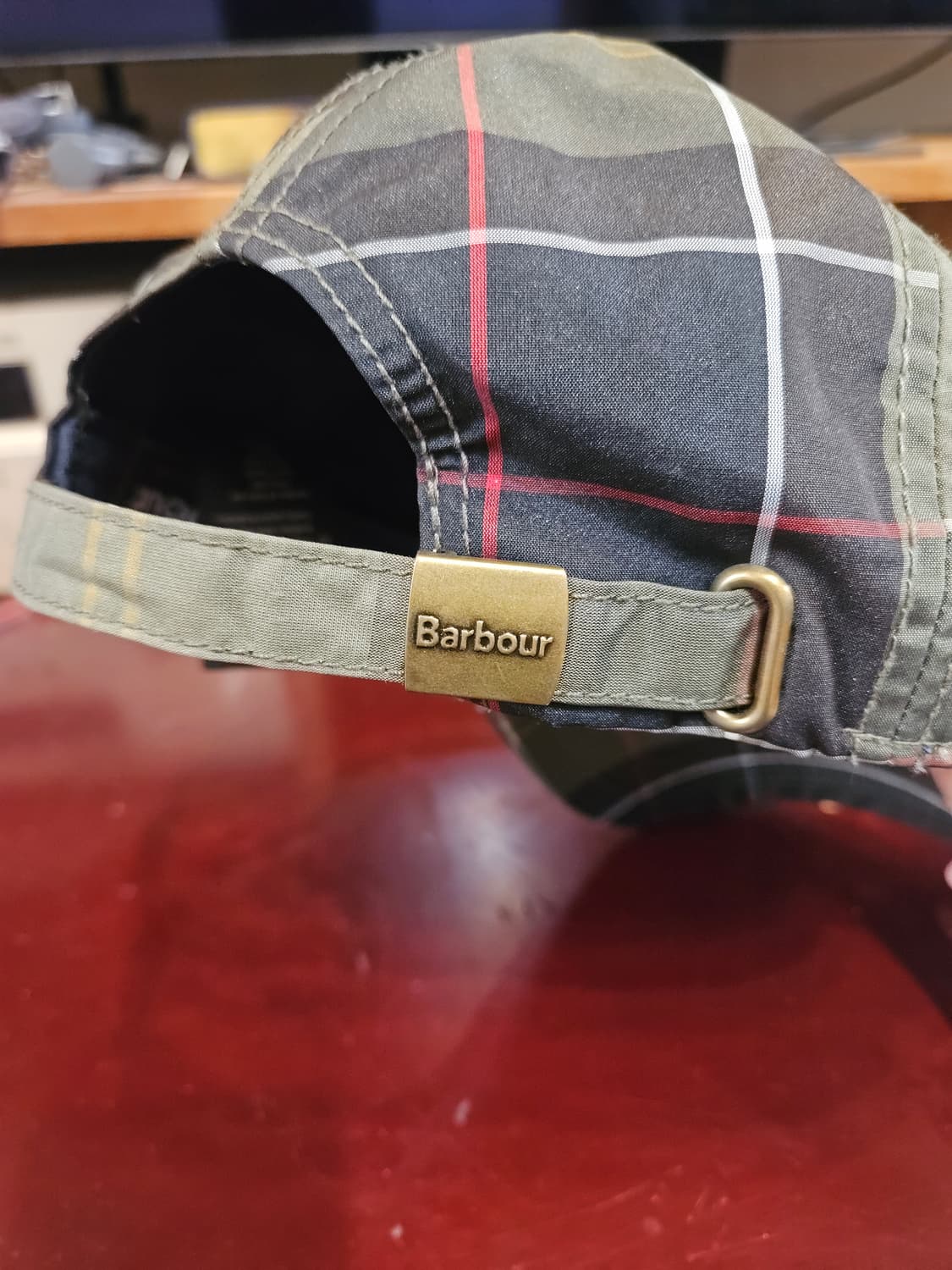 바버 클래식 타탄 캡 모자 상품이미지5