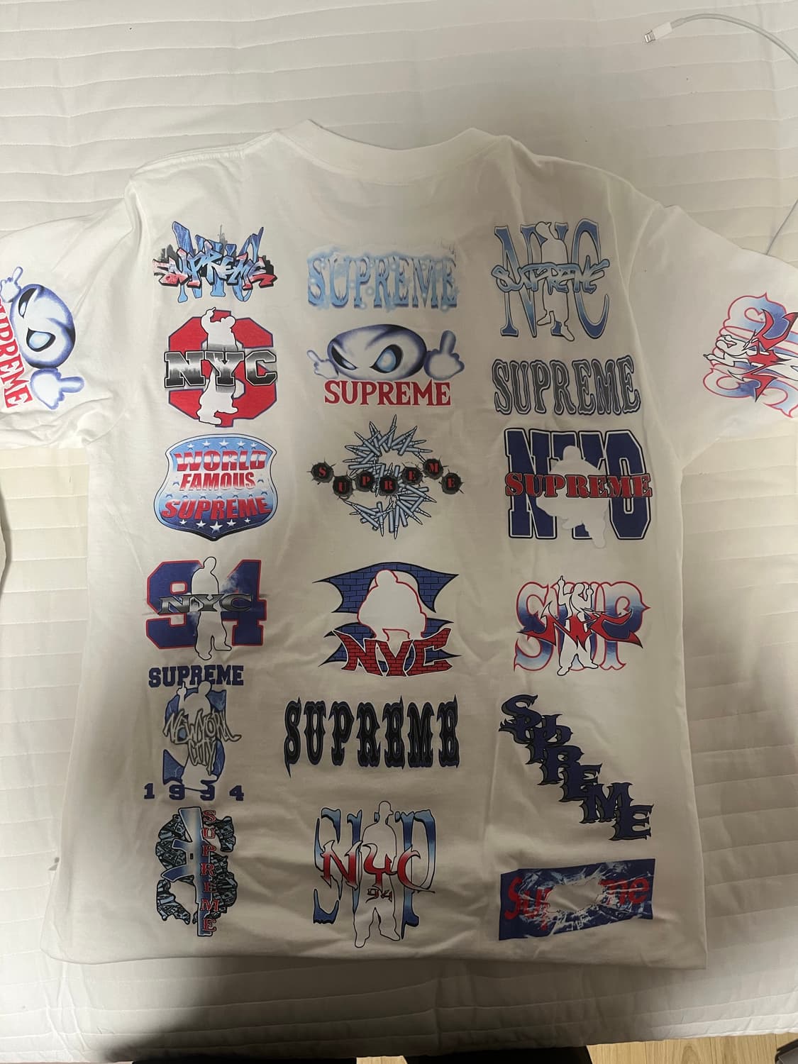 새상품) 슈프림 티셔츠 26ss flash 상품이미지3