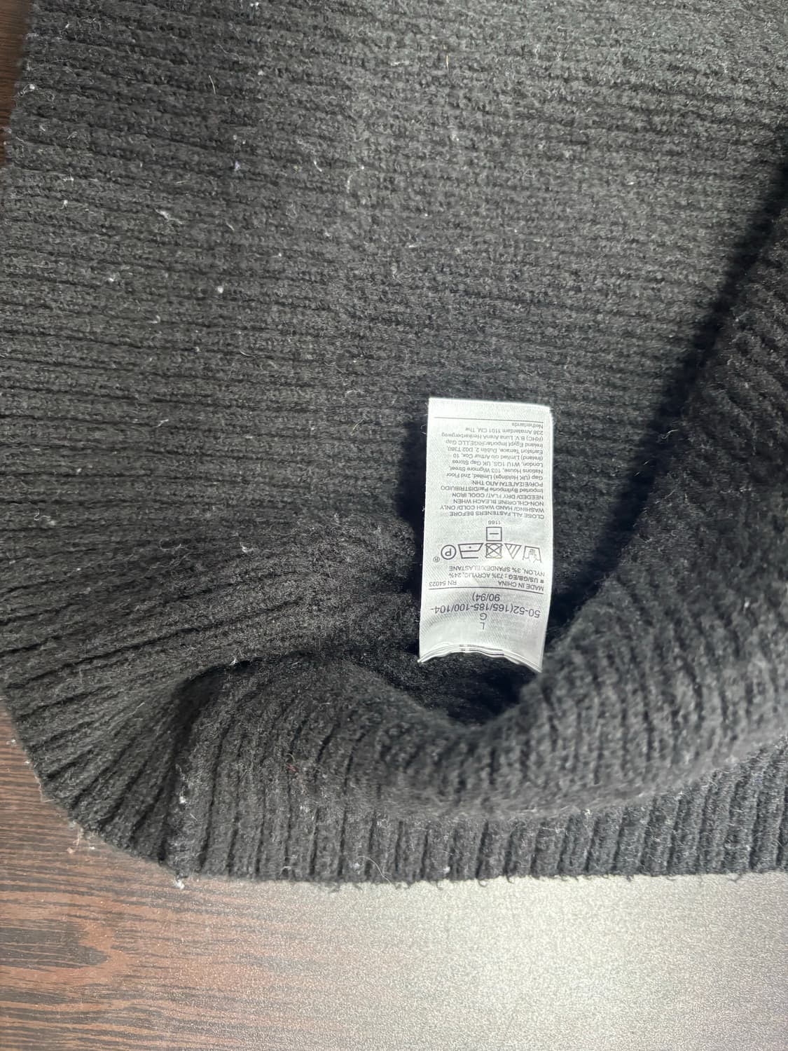 GAP 블랙 가디건 L사이즈 상품이미지6