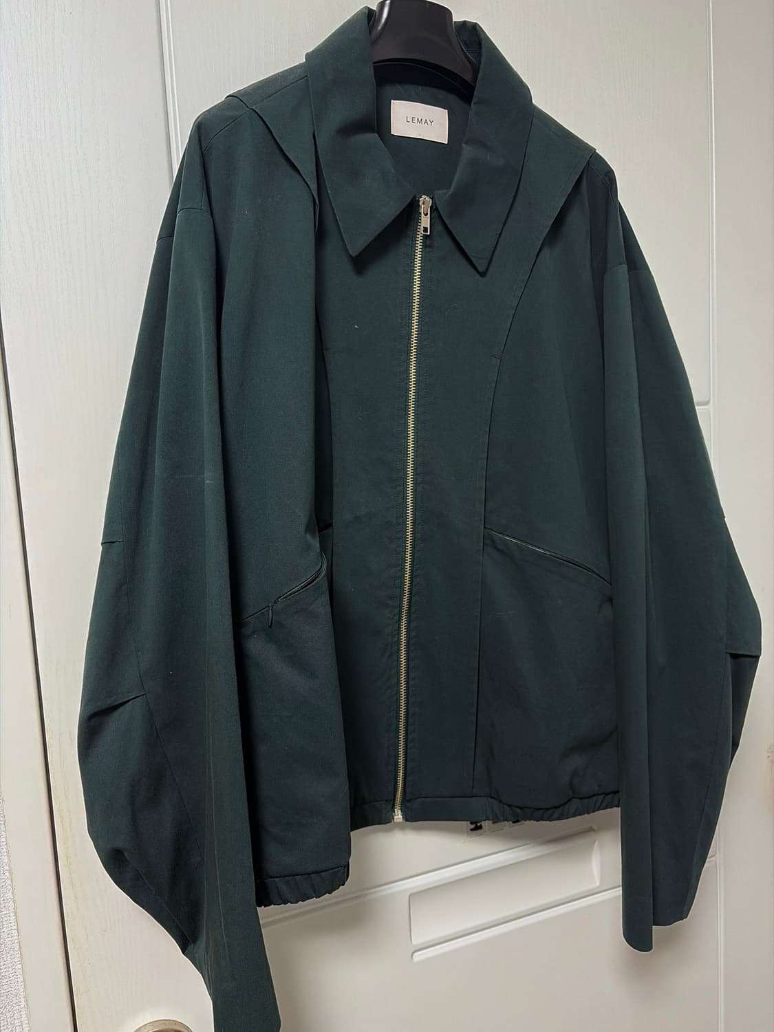 다크그린 집업 재킷 상품이미지2