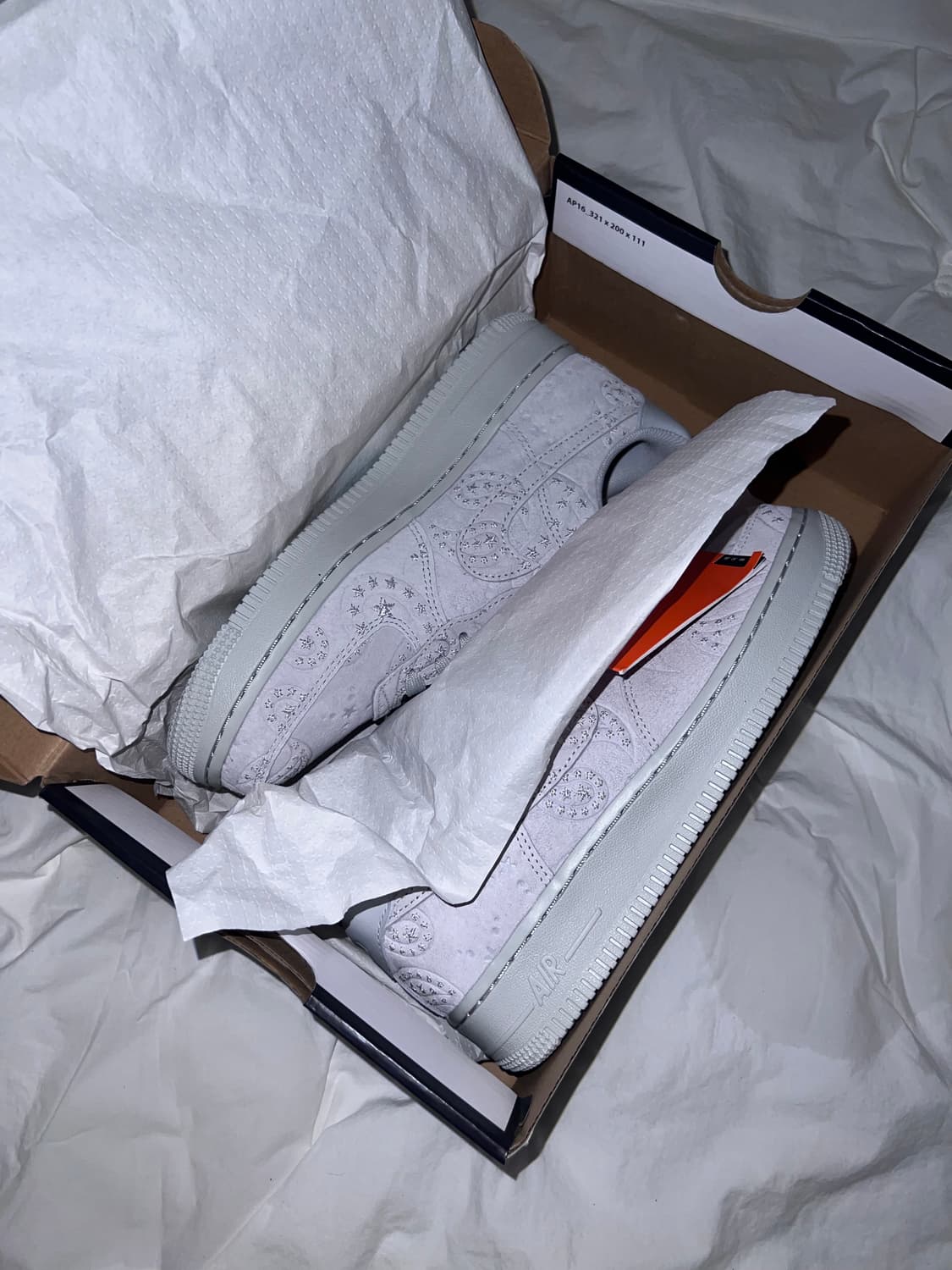 나이키 에어포스 1 로우 그레이 포그 메탈릭 실버 240 상품이미지6