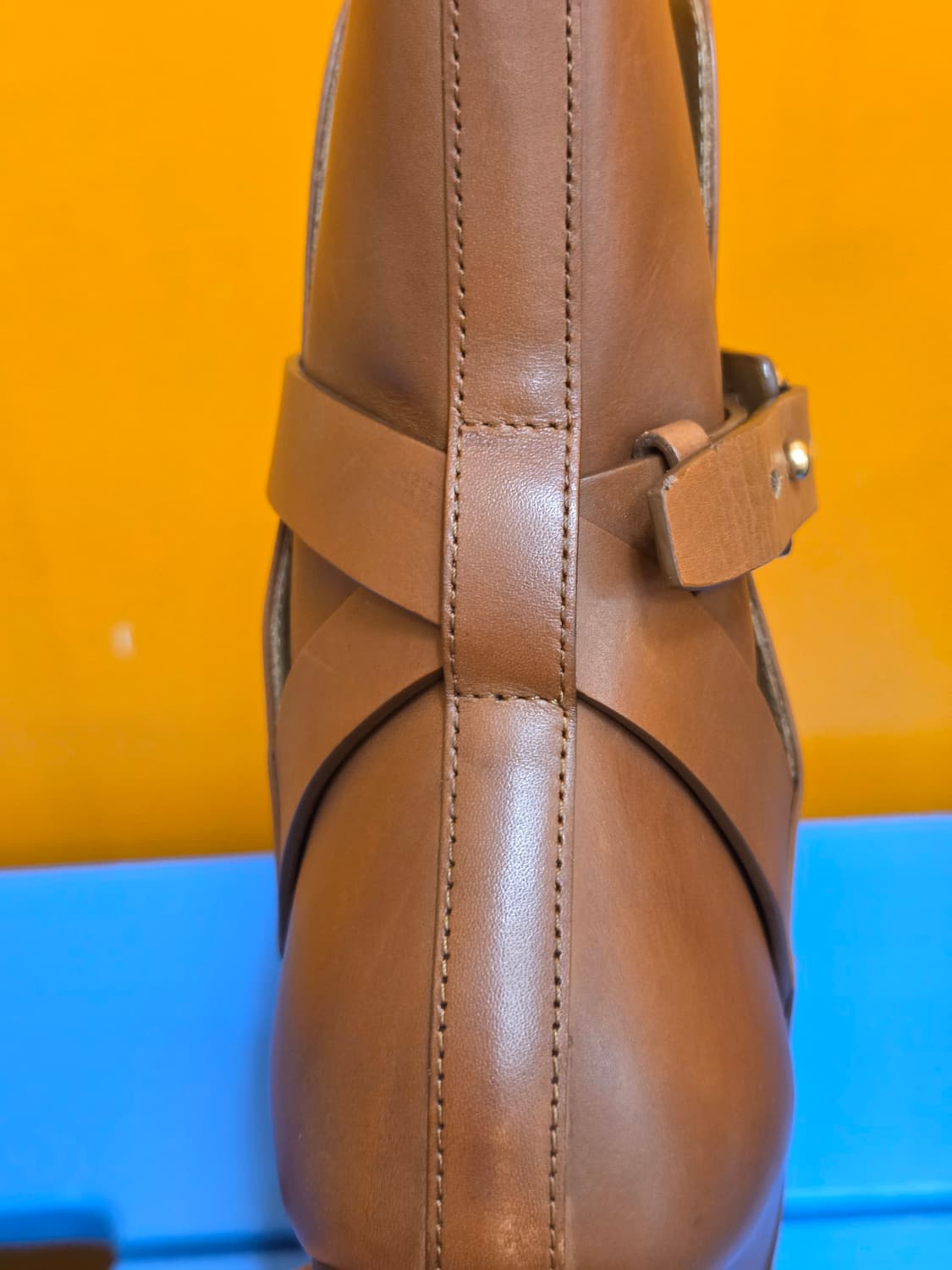 37 랄프로렌 틸튼 웰링턴 앵클 부츠 브라운 상품이미지8