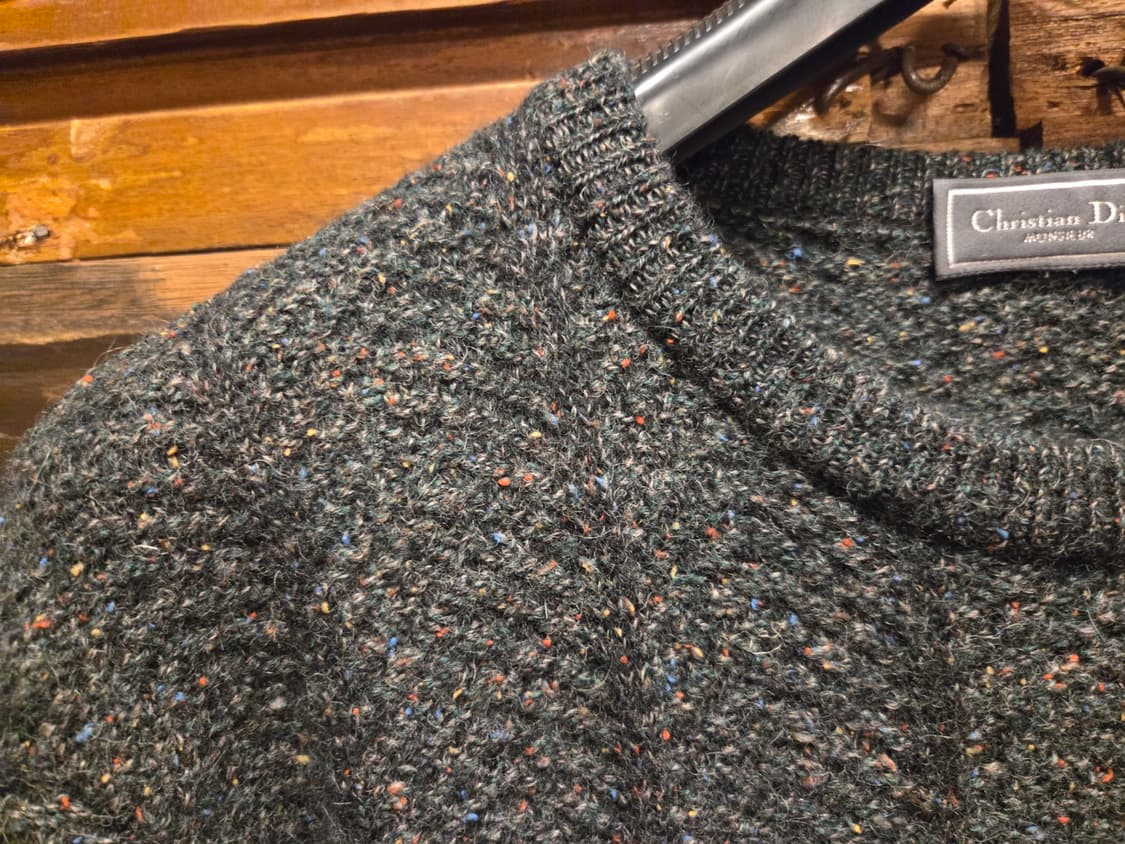 80'S 이브생로랑 도네갈트위드 니트 상품이미지3