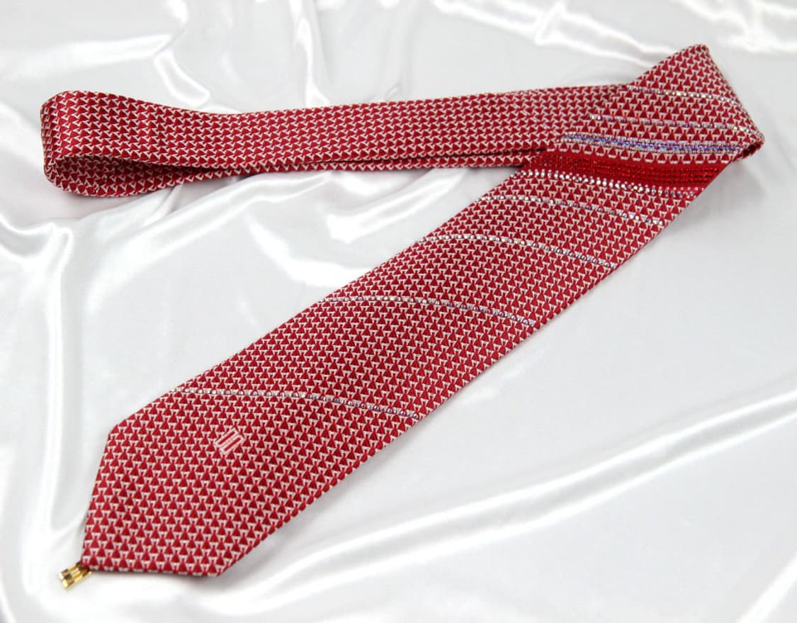 닥스 8cm S등급 큐빅 남자 명품 넥타이 상품이미지1